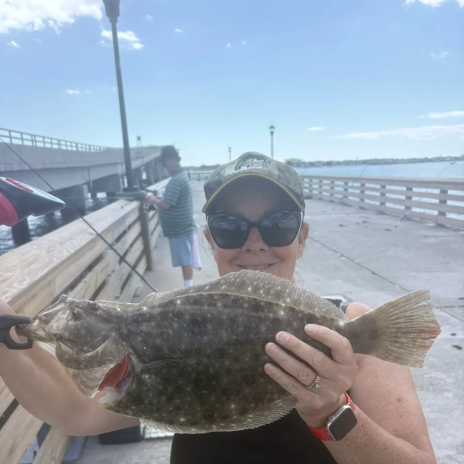 Summer flounder caught on Fishbrain