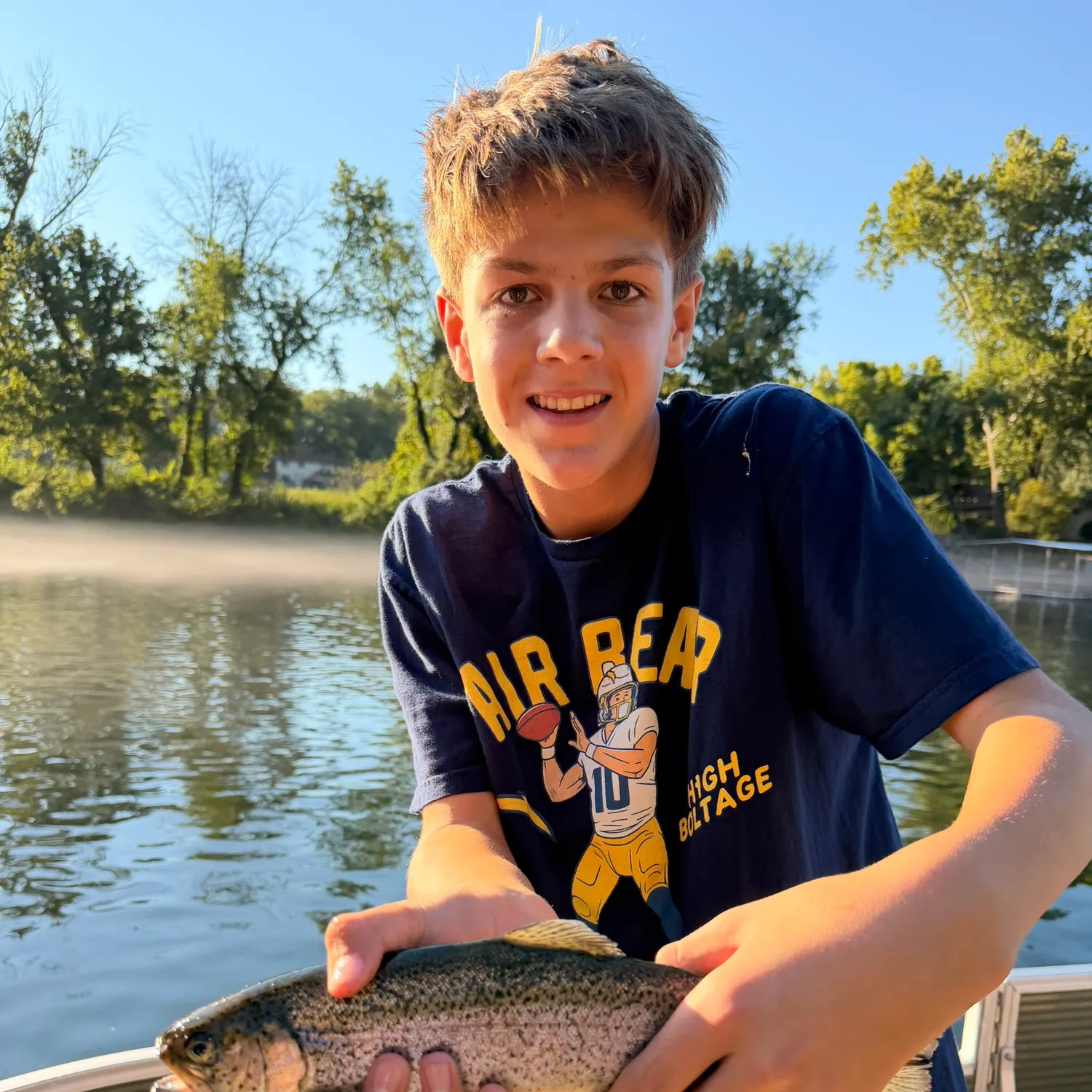 Rainbow trout caught on Fishbrain