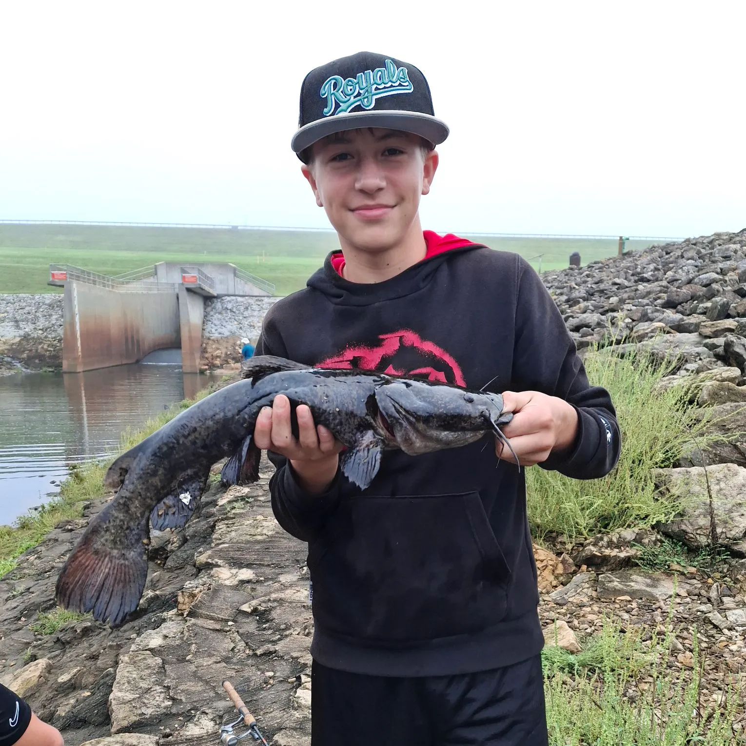 Flathead catfish caught on Fishbrain