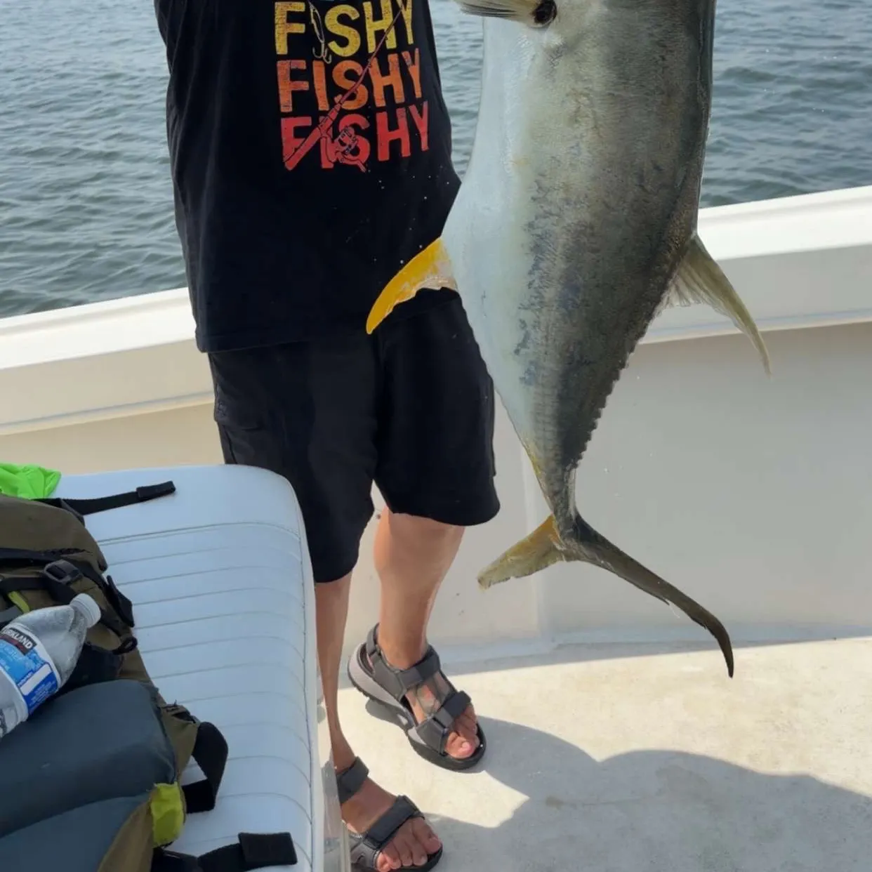 Crevalle jack caught on Fishbrain