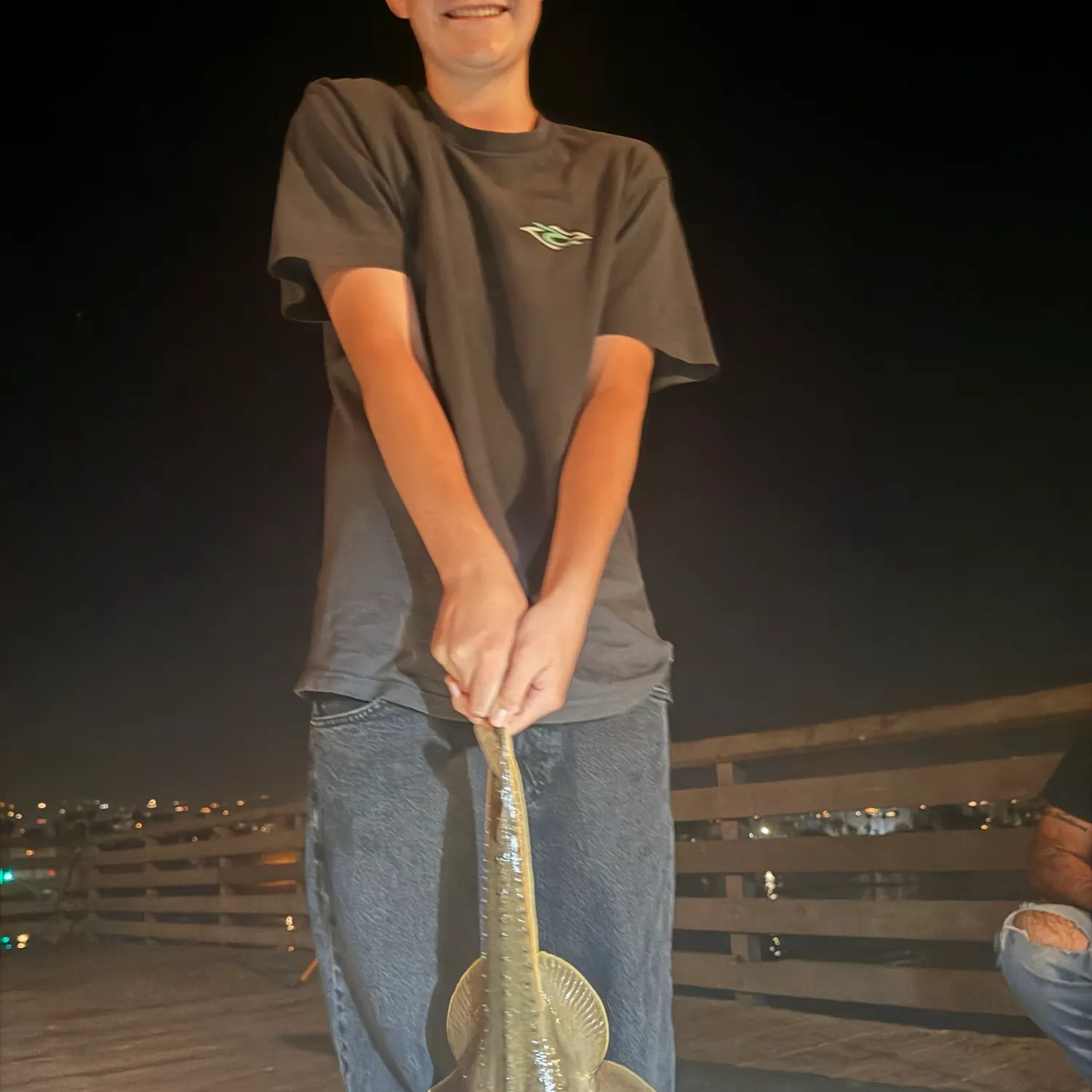 Thornback ray caught on Fishbrain