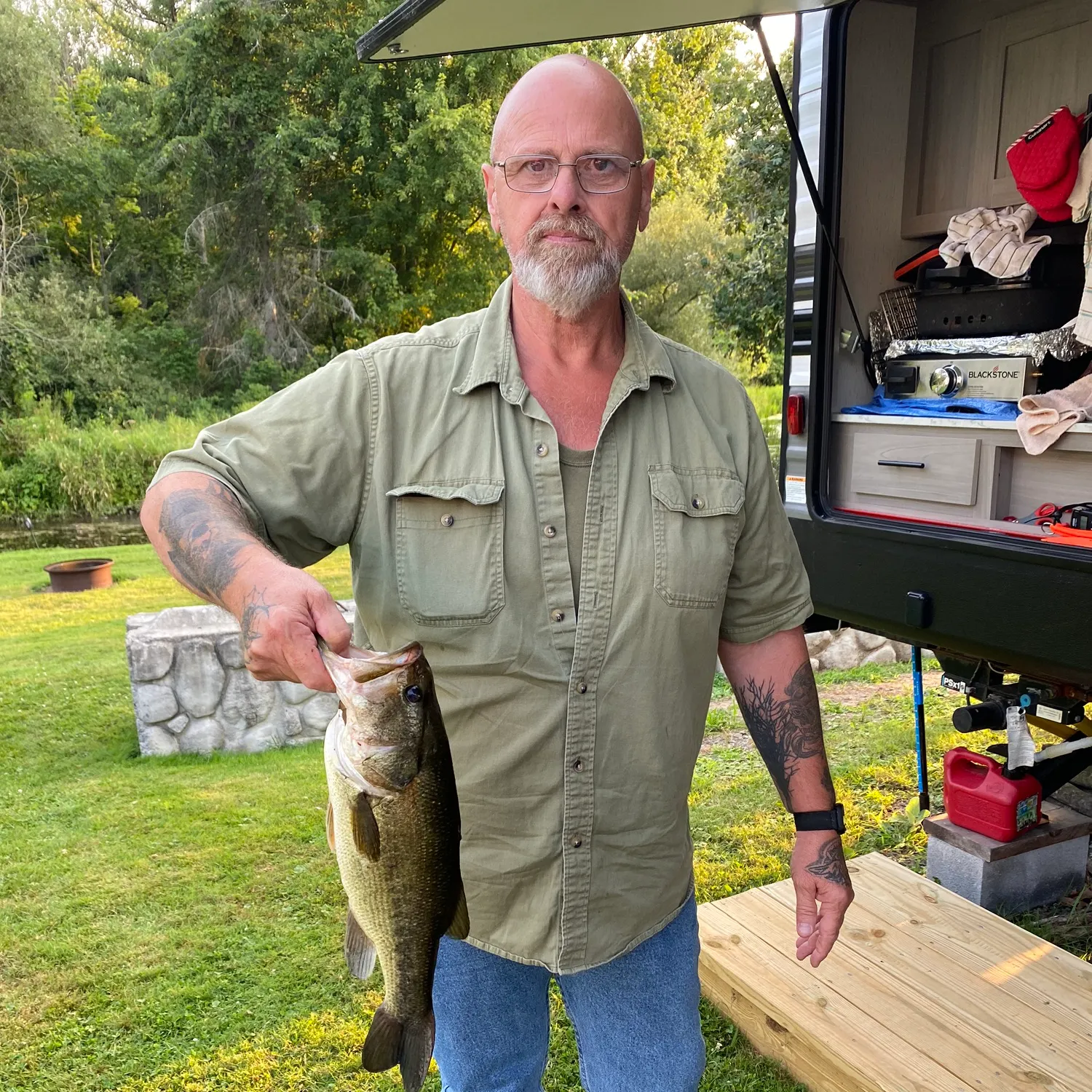 recently logged catches