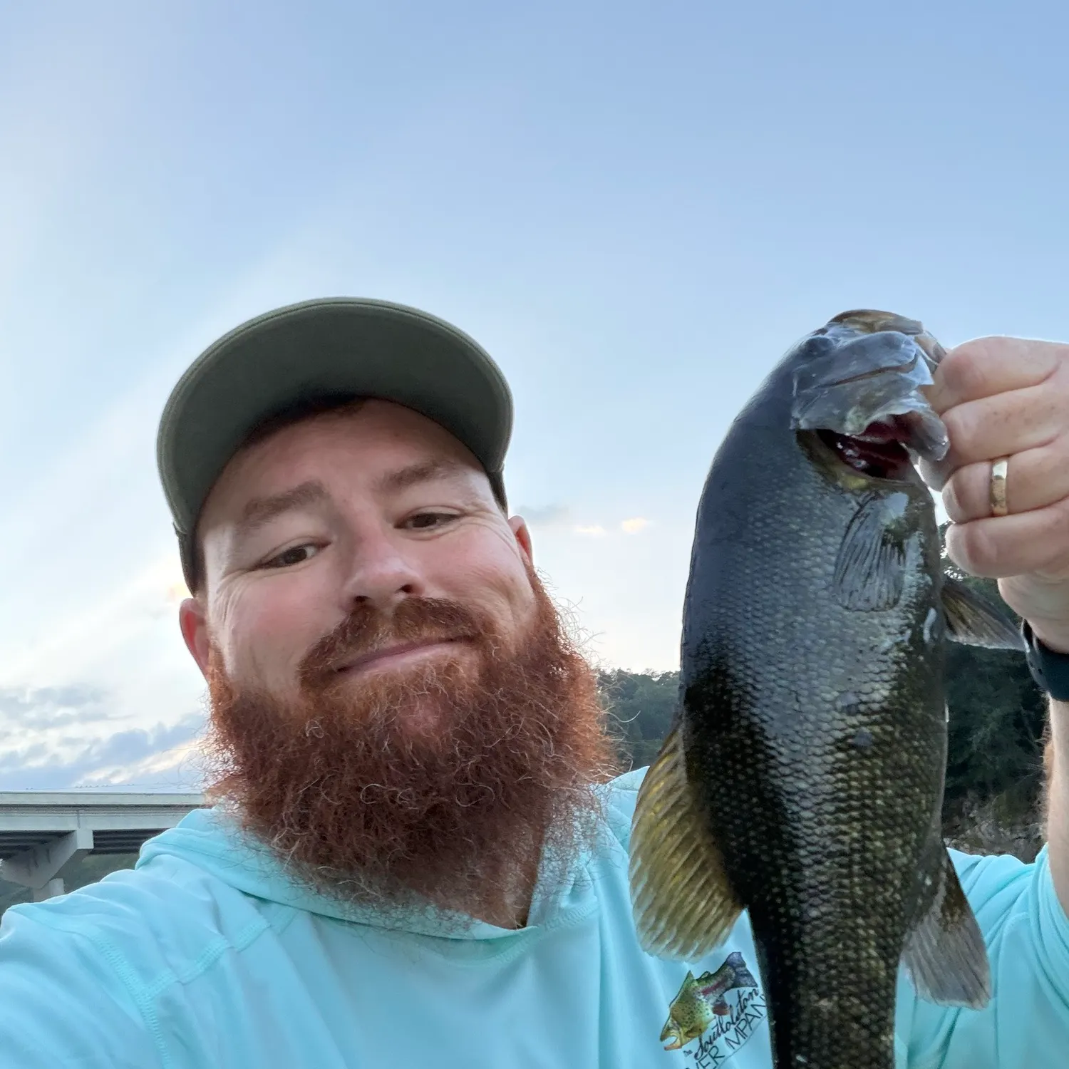 Smallmouth bass caught on Fishbrain