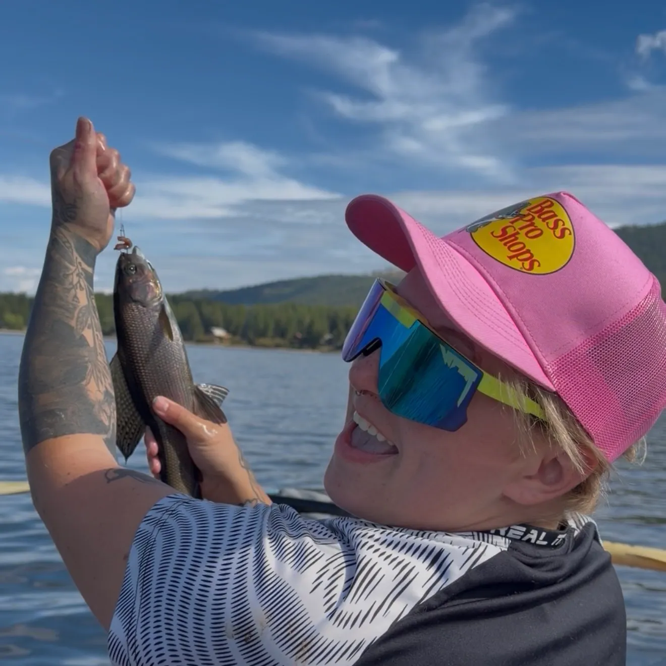 Arctic grayling caught on Fishbrain