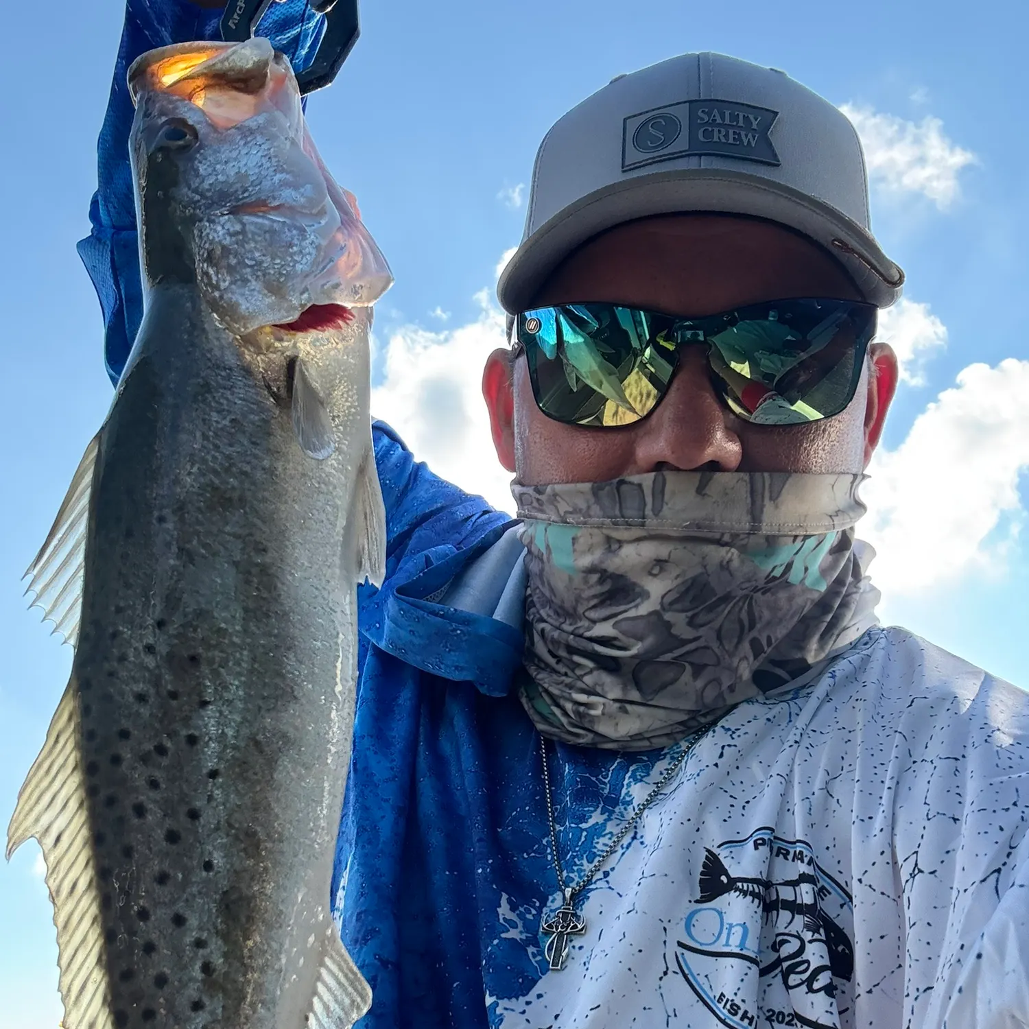 Spotted seatrout caught on Fishbrain