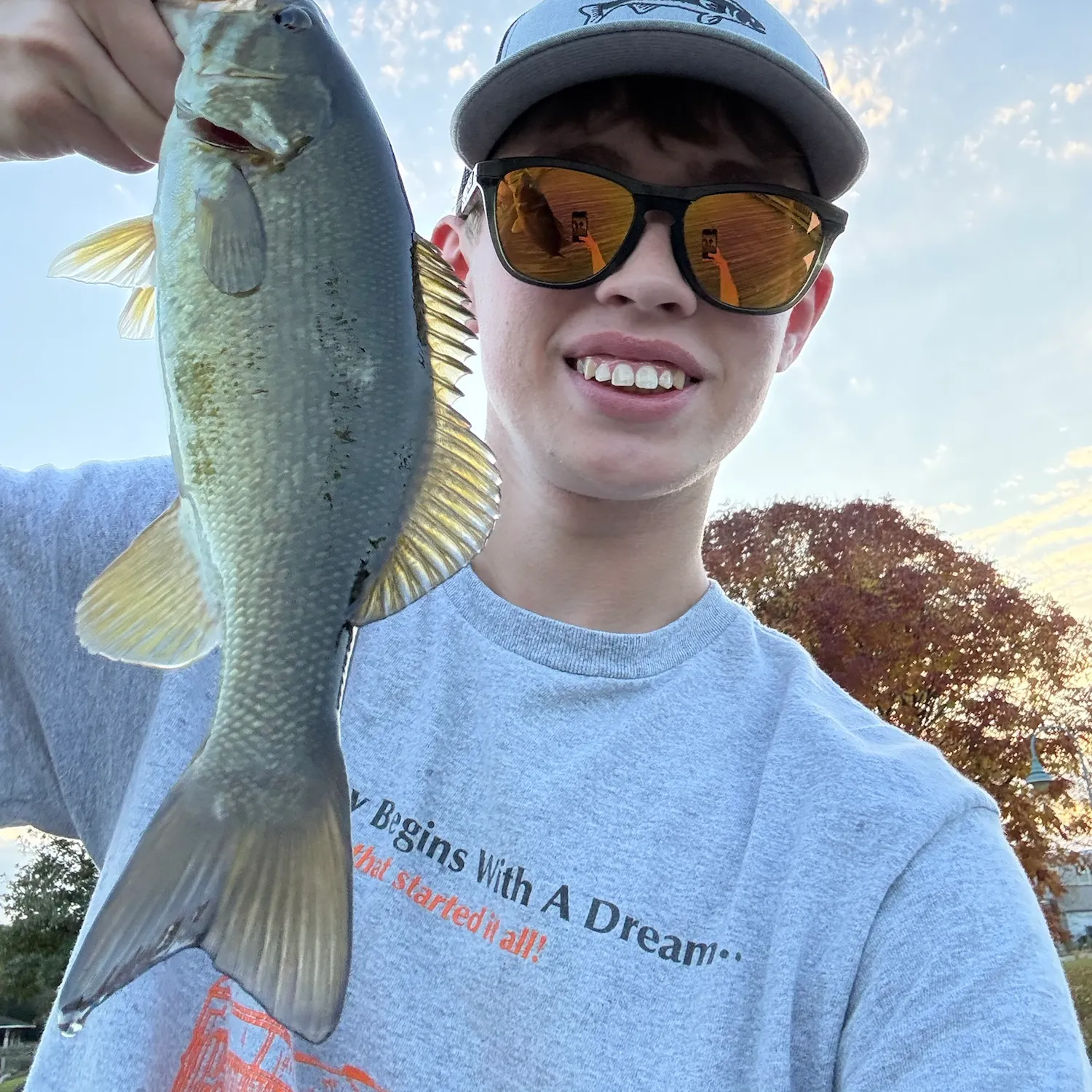 Smallmouth bass caught on Fishbrain