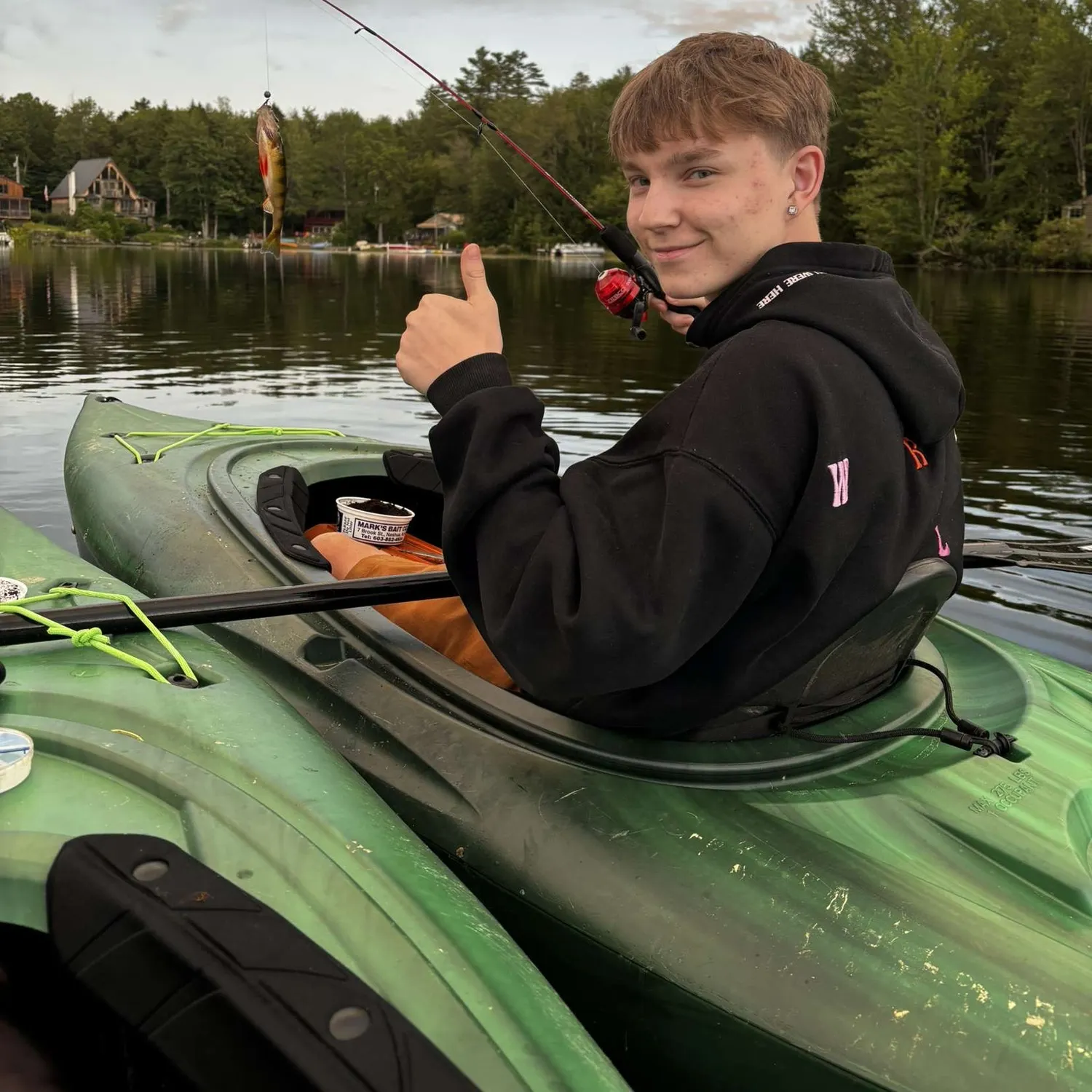 recently logged catches