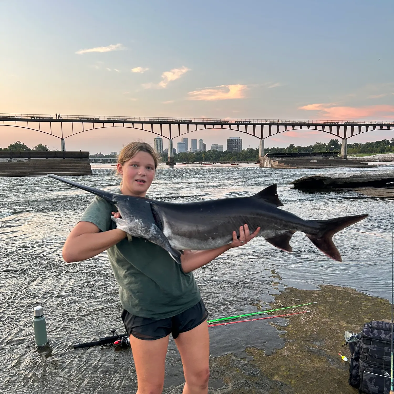 recently logged catches