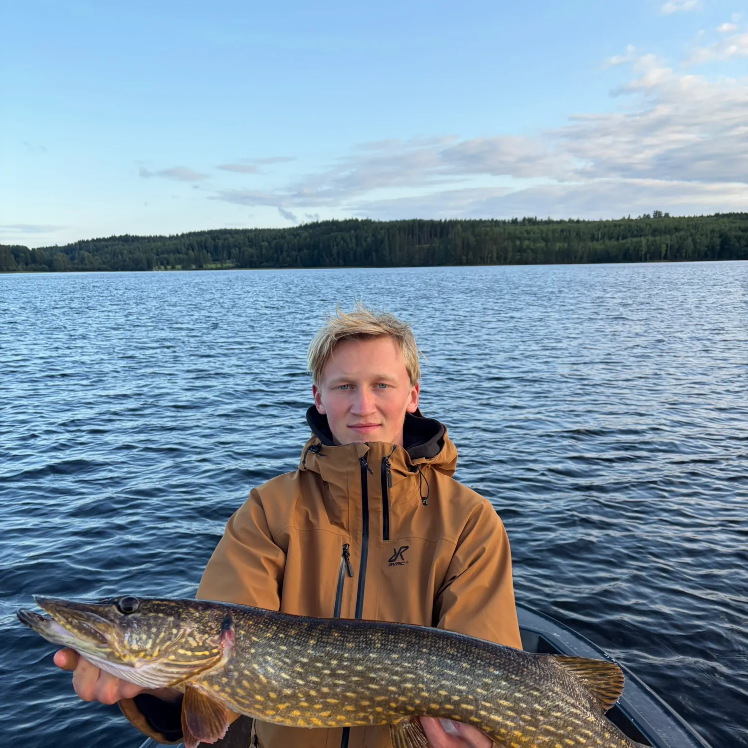 Northern pike caught on Fishbrain