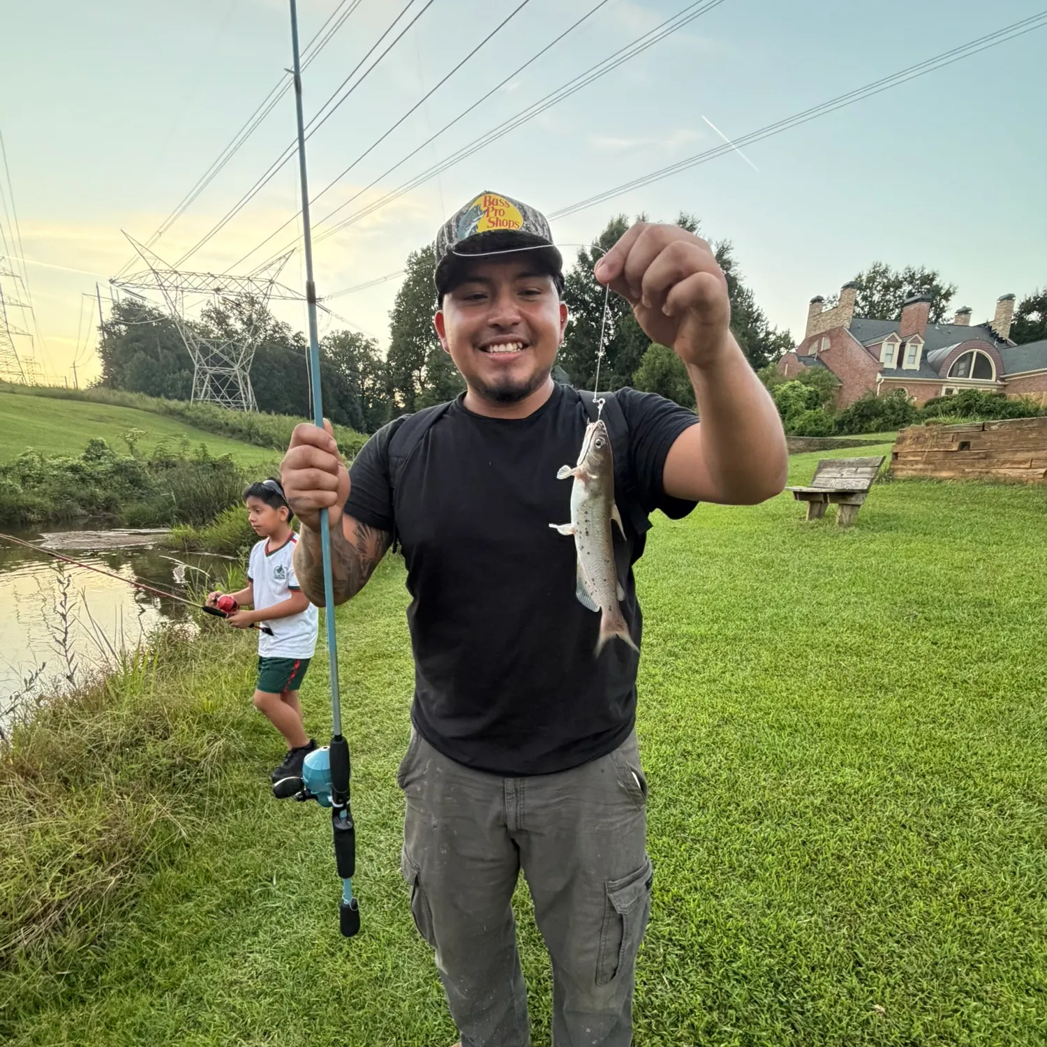Channel catfish caught on Fishbrain