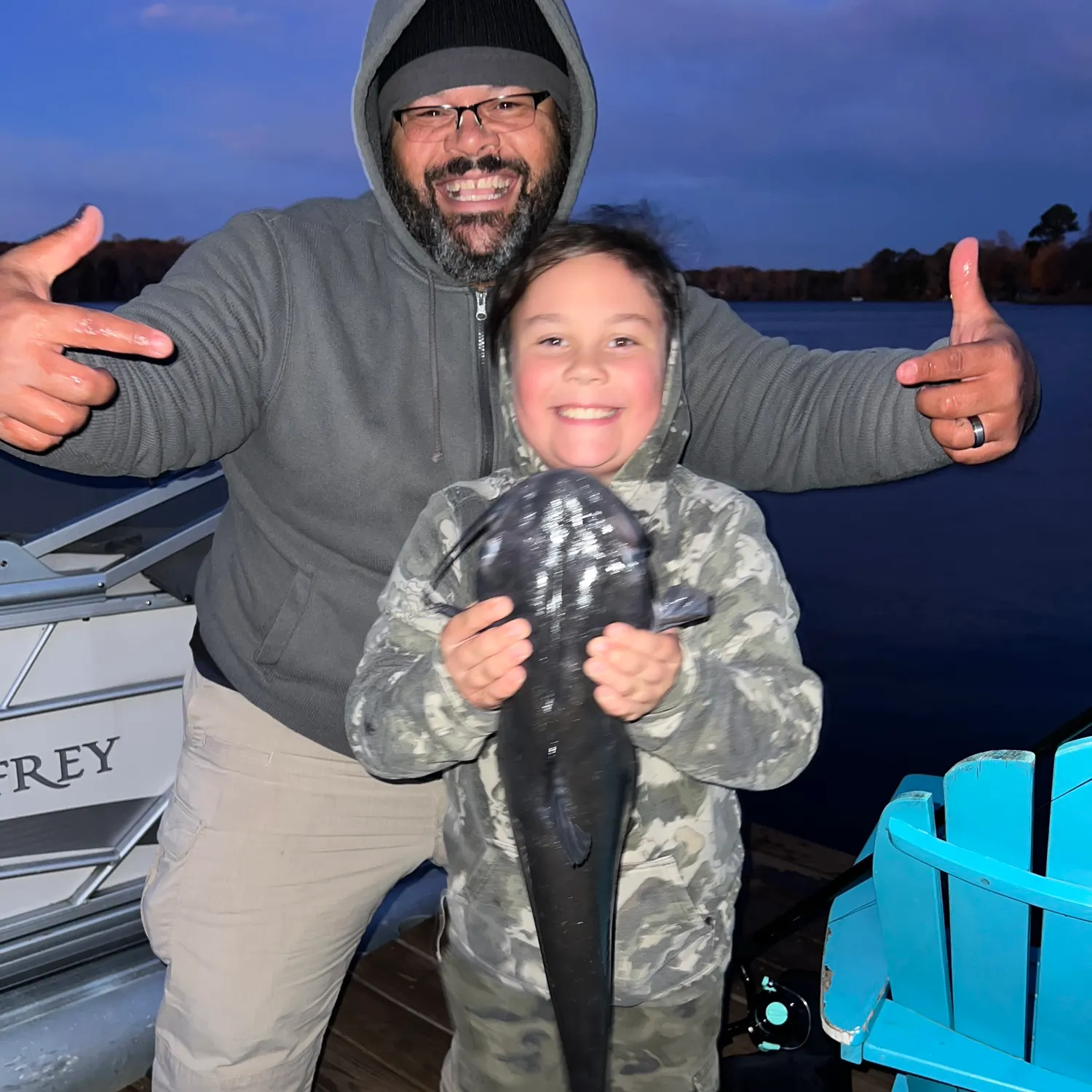 recently logged catches