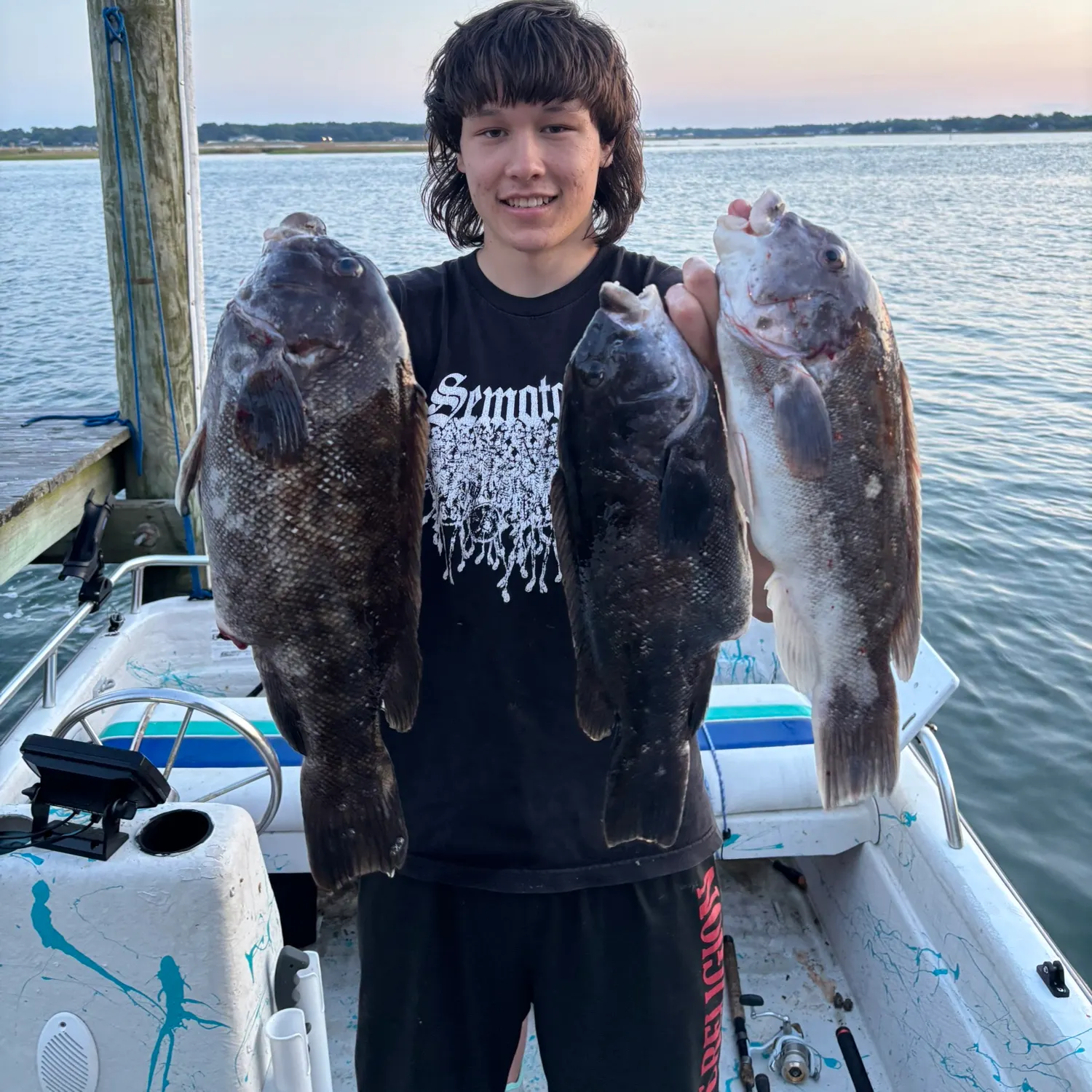 recently logged catches