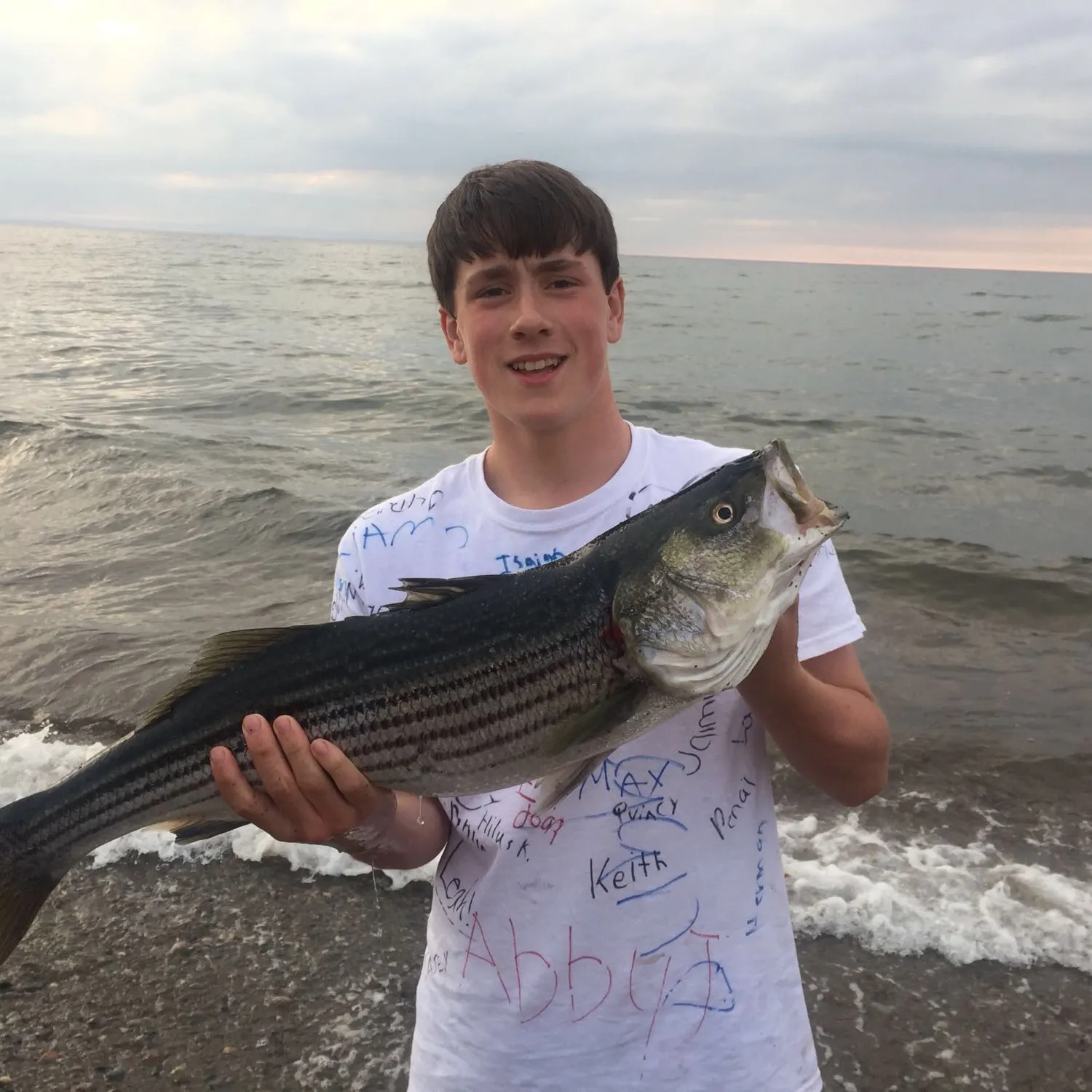 recently logged catches