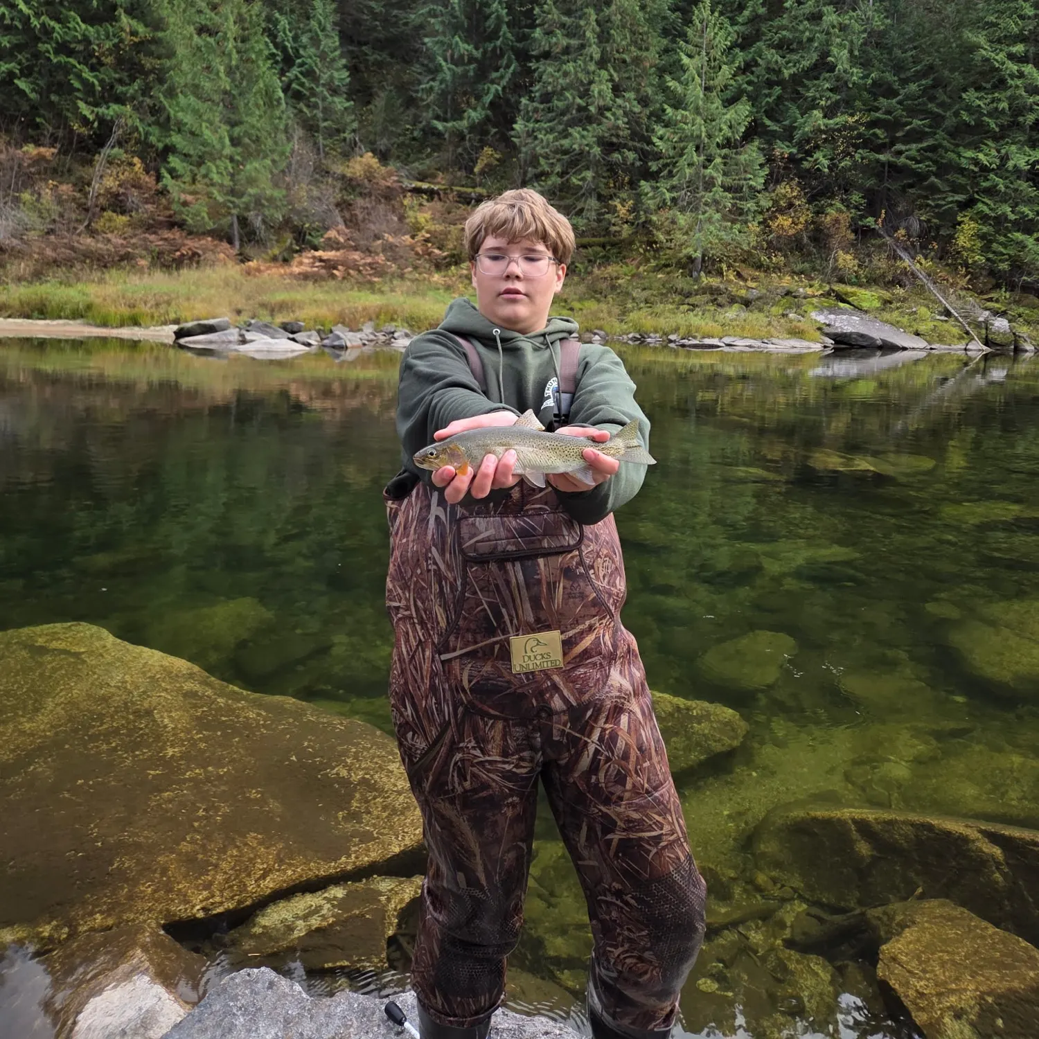 Cutthroat trout caught on Fishbrain