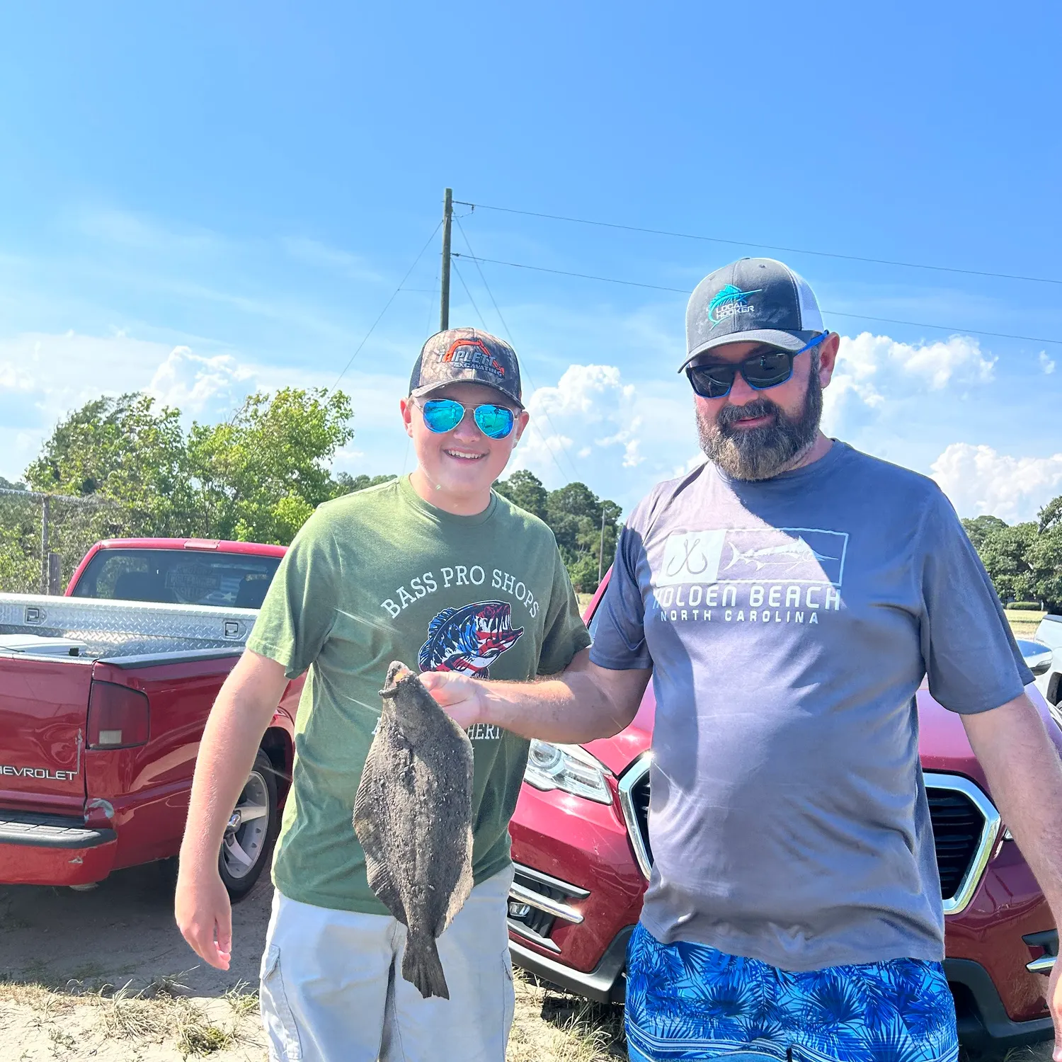 Summer flounder caught on Fishbrain