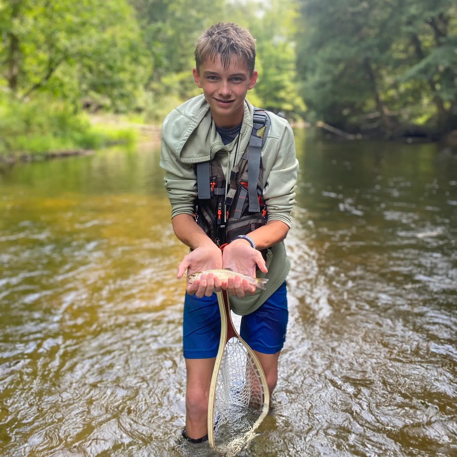Rainbow trout caught on Fishbrain