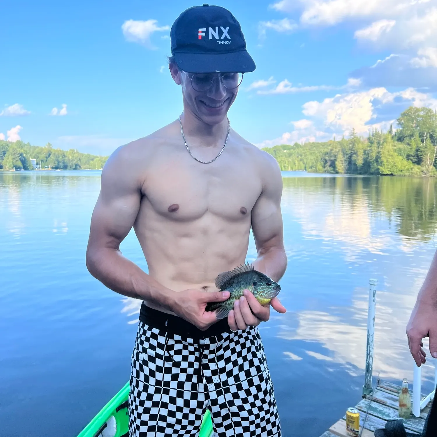 Pumpkinseed caught on Fishbrain