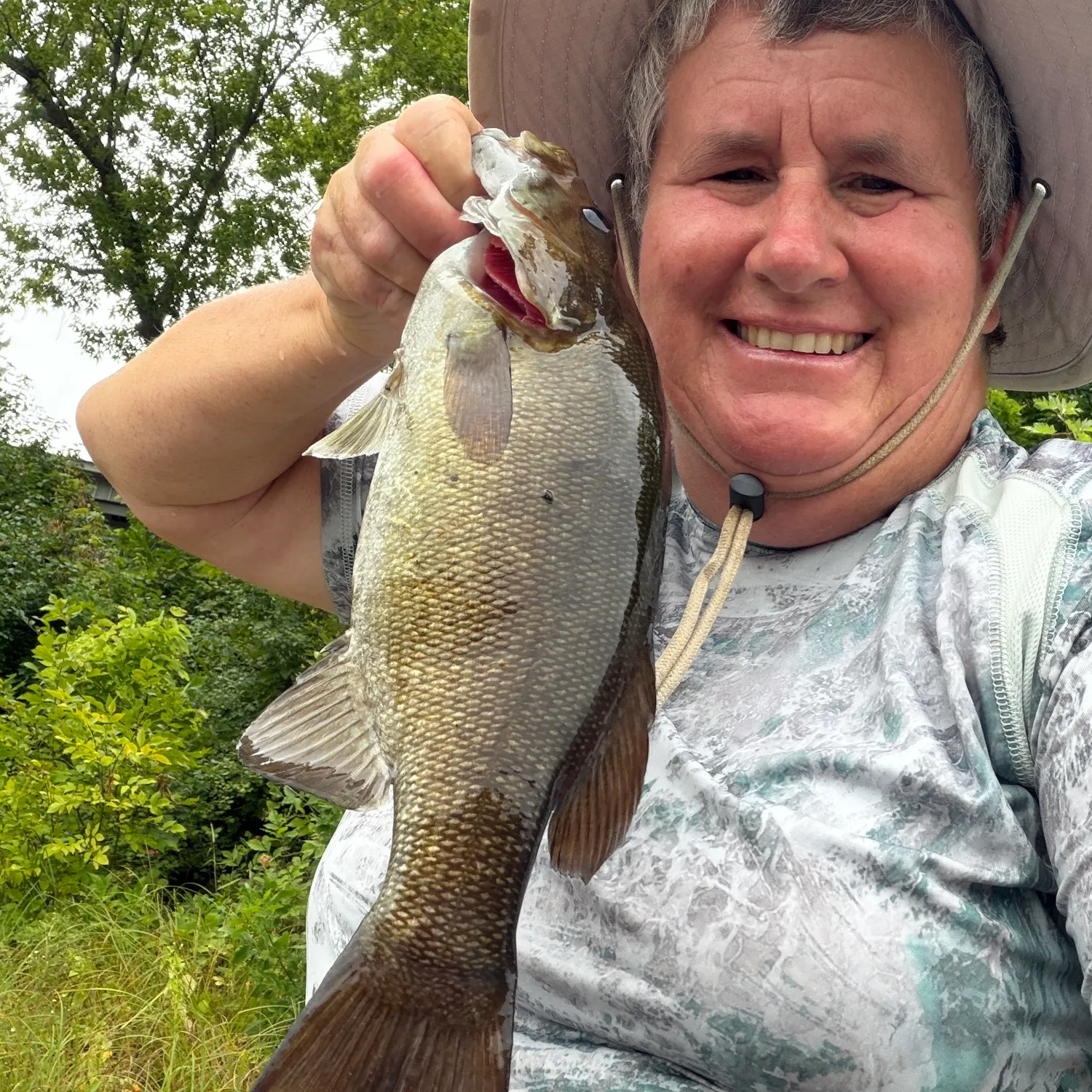 Smallmouth bass caught on Fishbrain