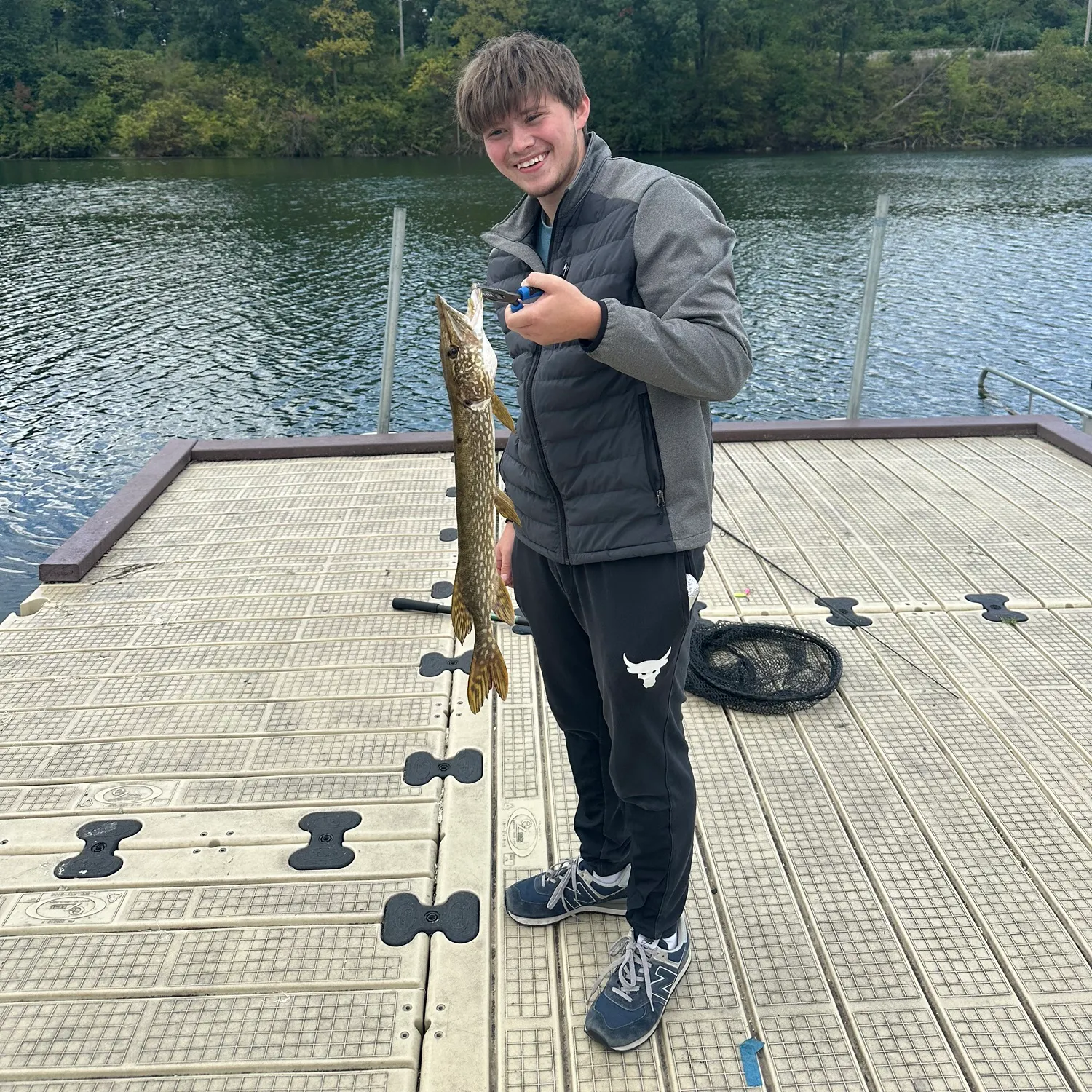 Northern pike caught on Fishbrain
