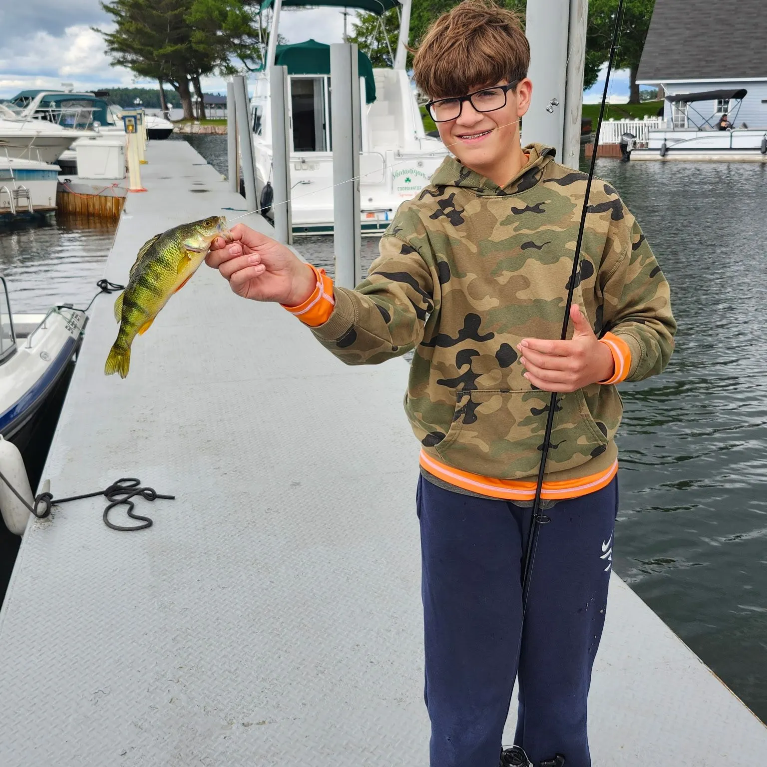 recently logged catches