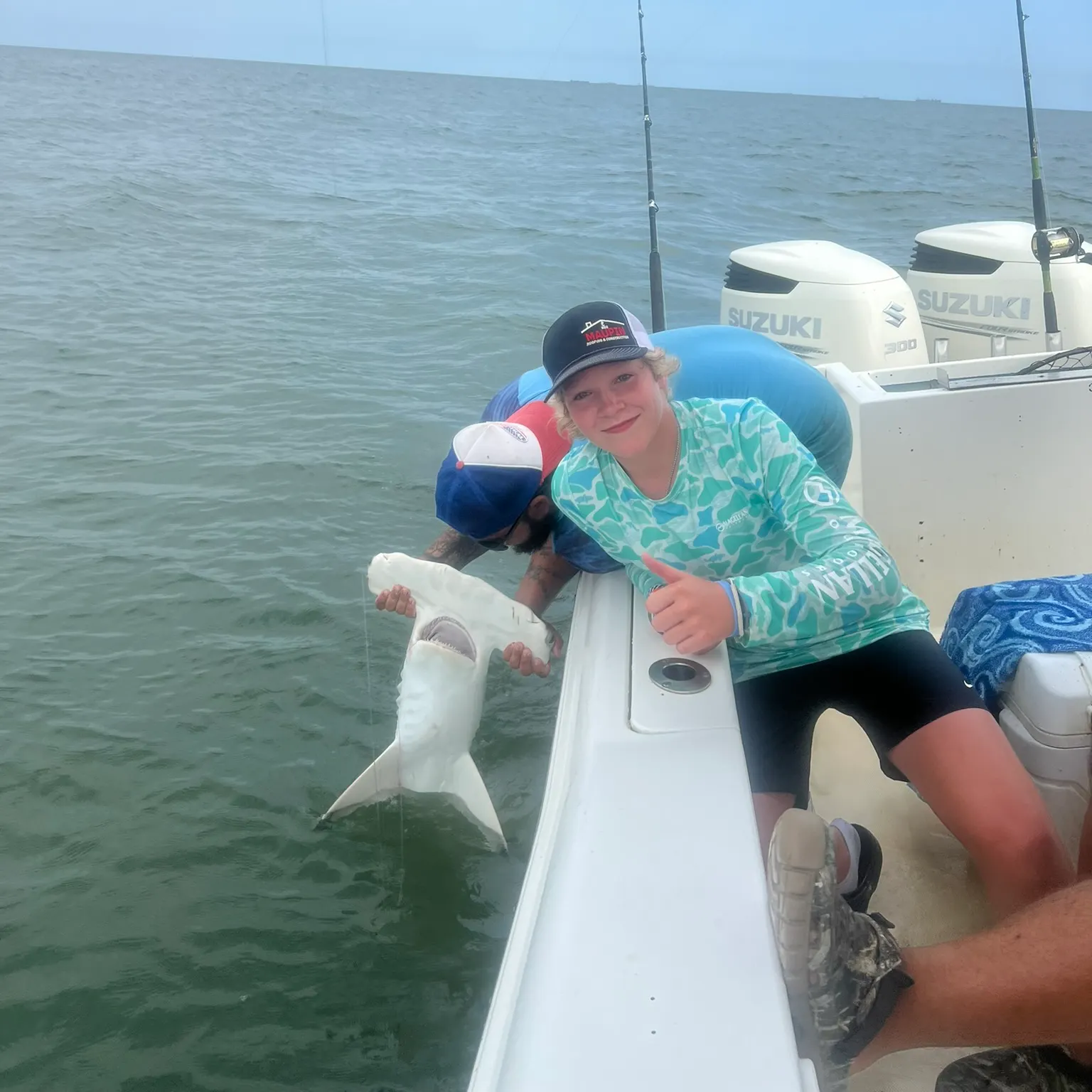 The most recent Great hammerhead shark catches on Fishbrain