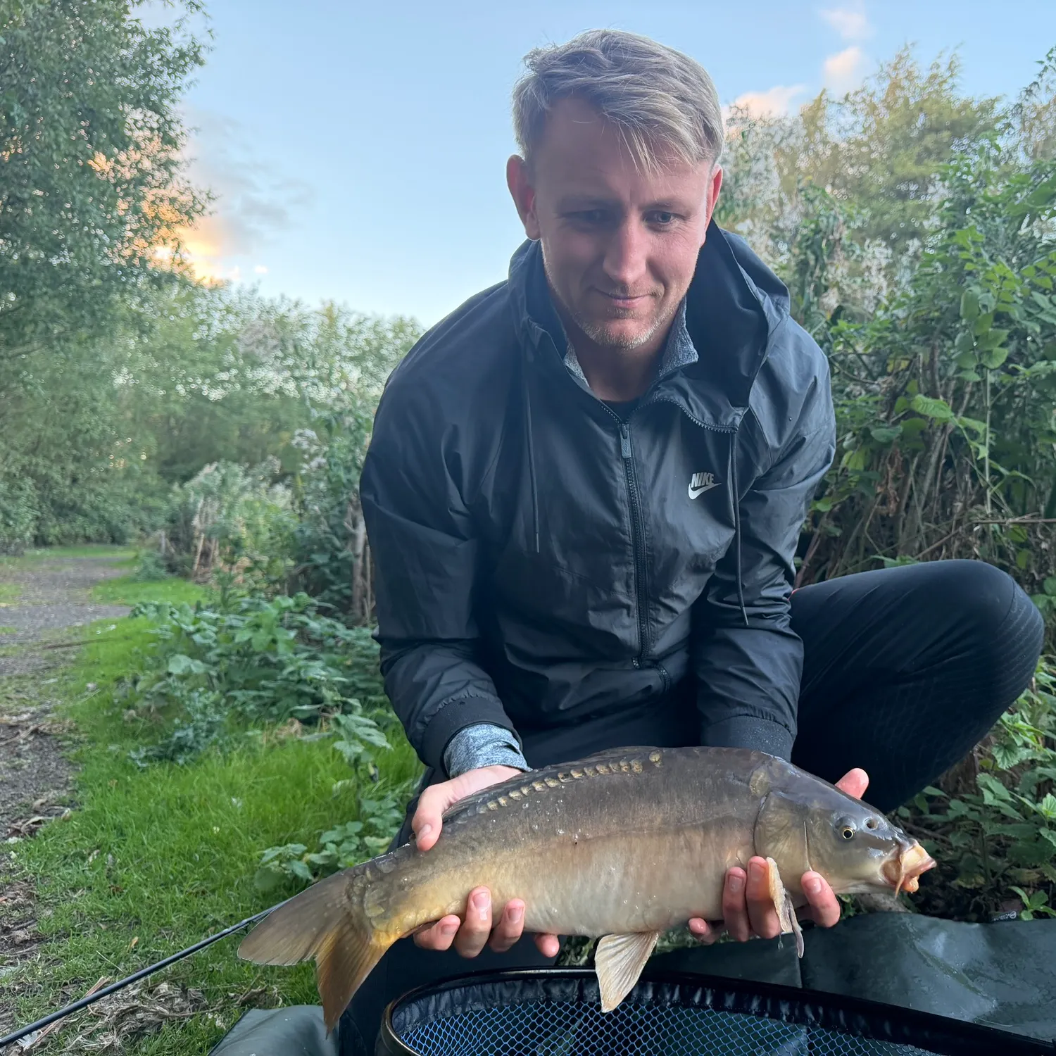 Leather carp caught on Fishbrain