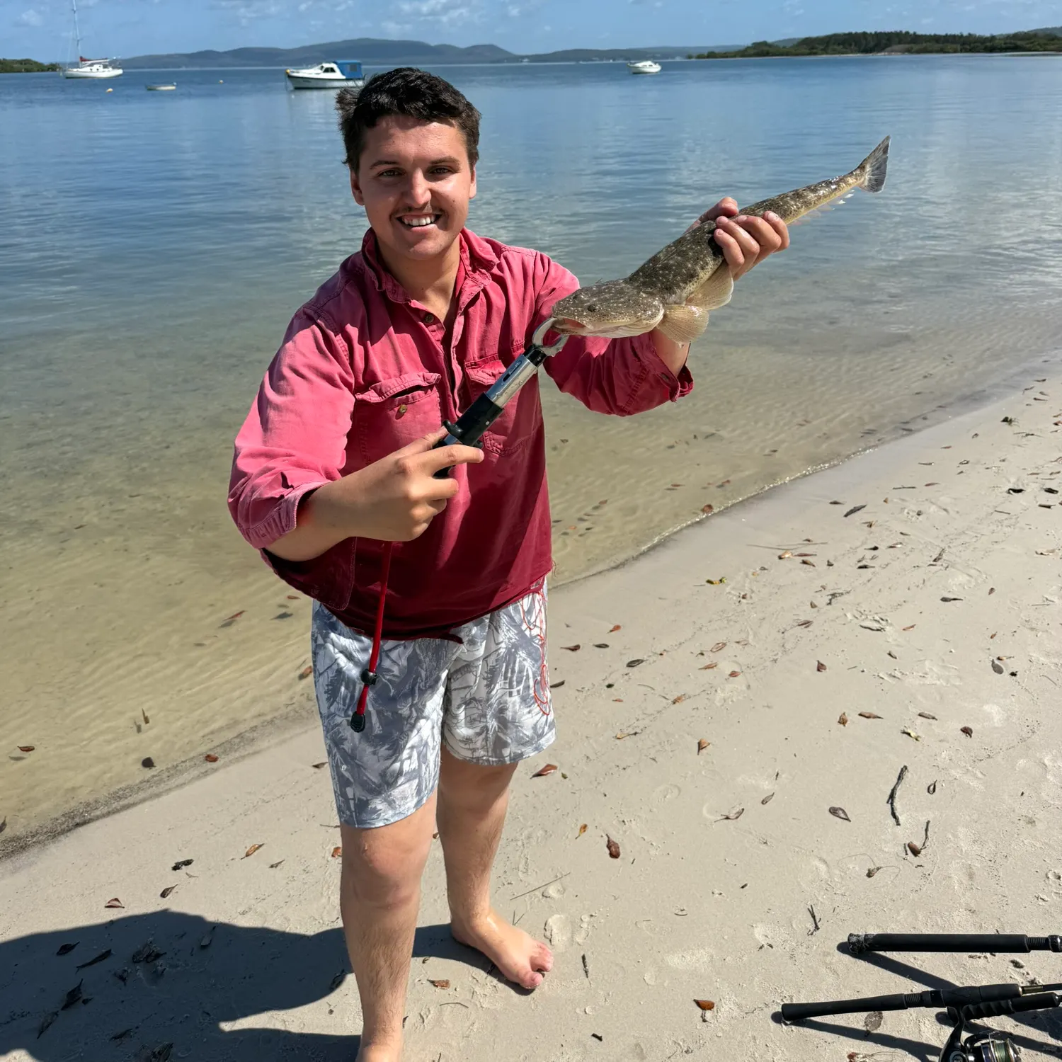 The most recent Blue-spotted flathead catches on Fishbrain