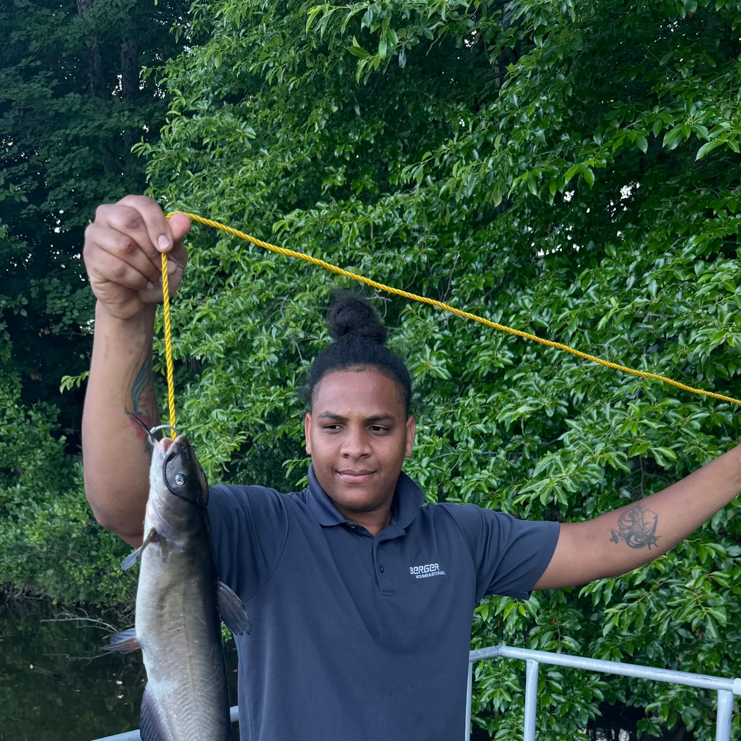 recently logged catches