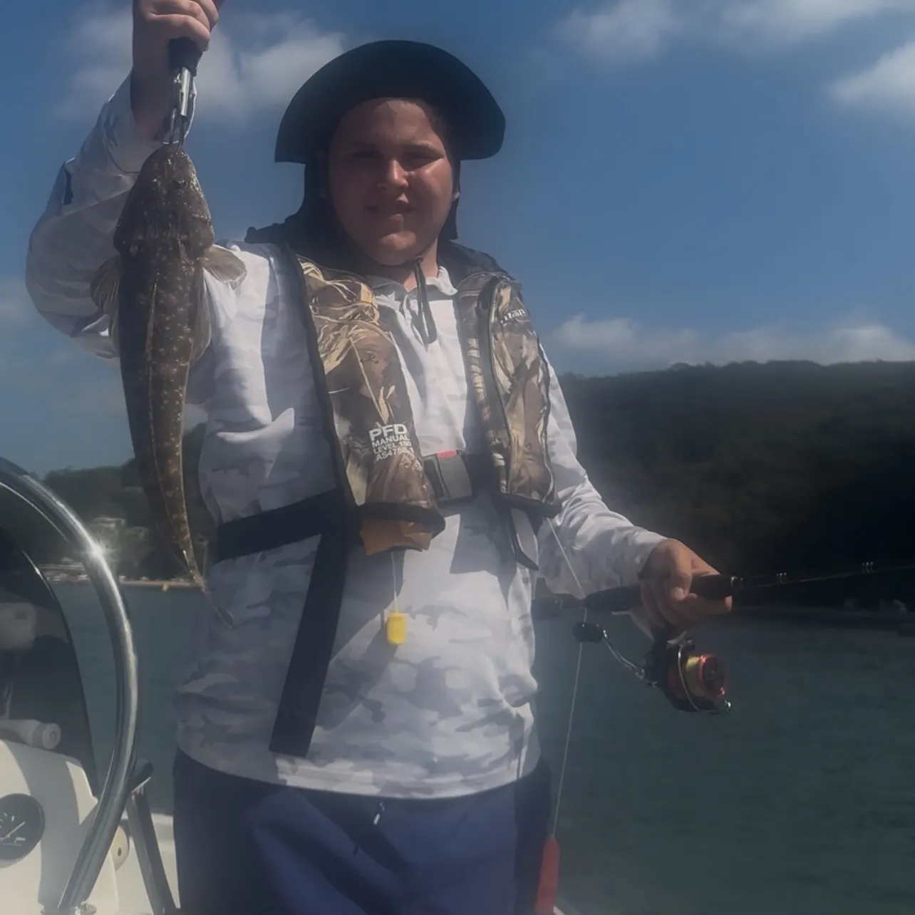 The most recent Dusky flathead catches on Fishbrain
