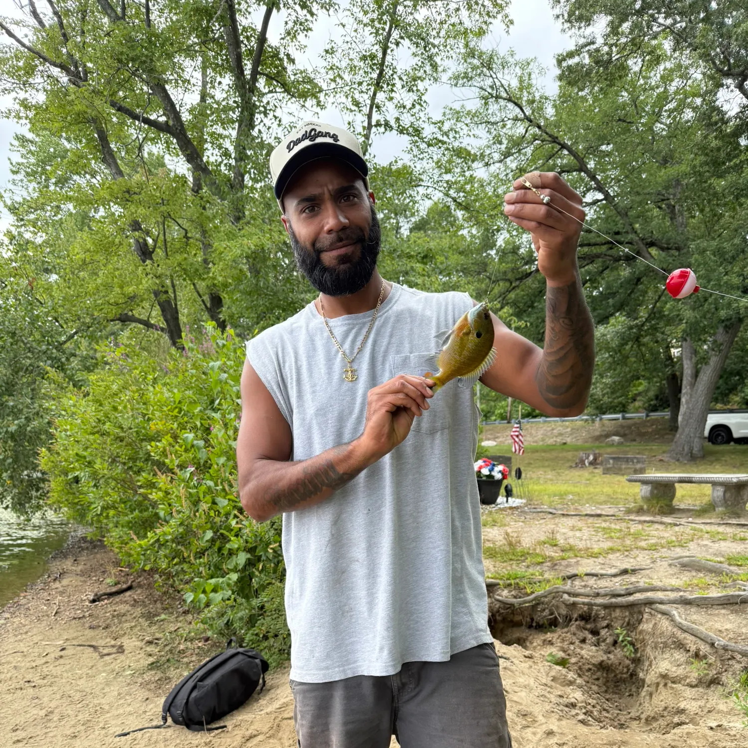 Bluegill caught on Fishbrain