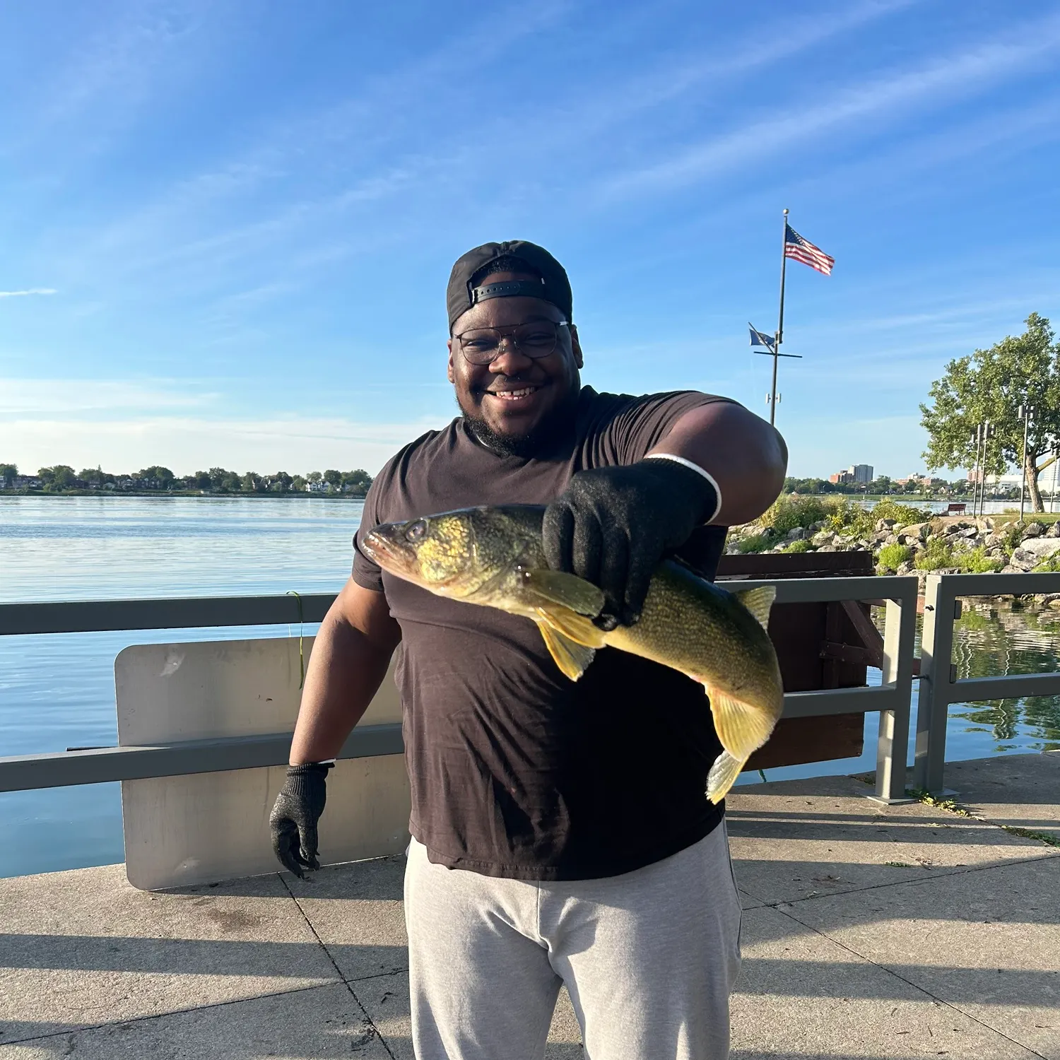 Walleye caught on Fishbrain