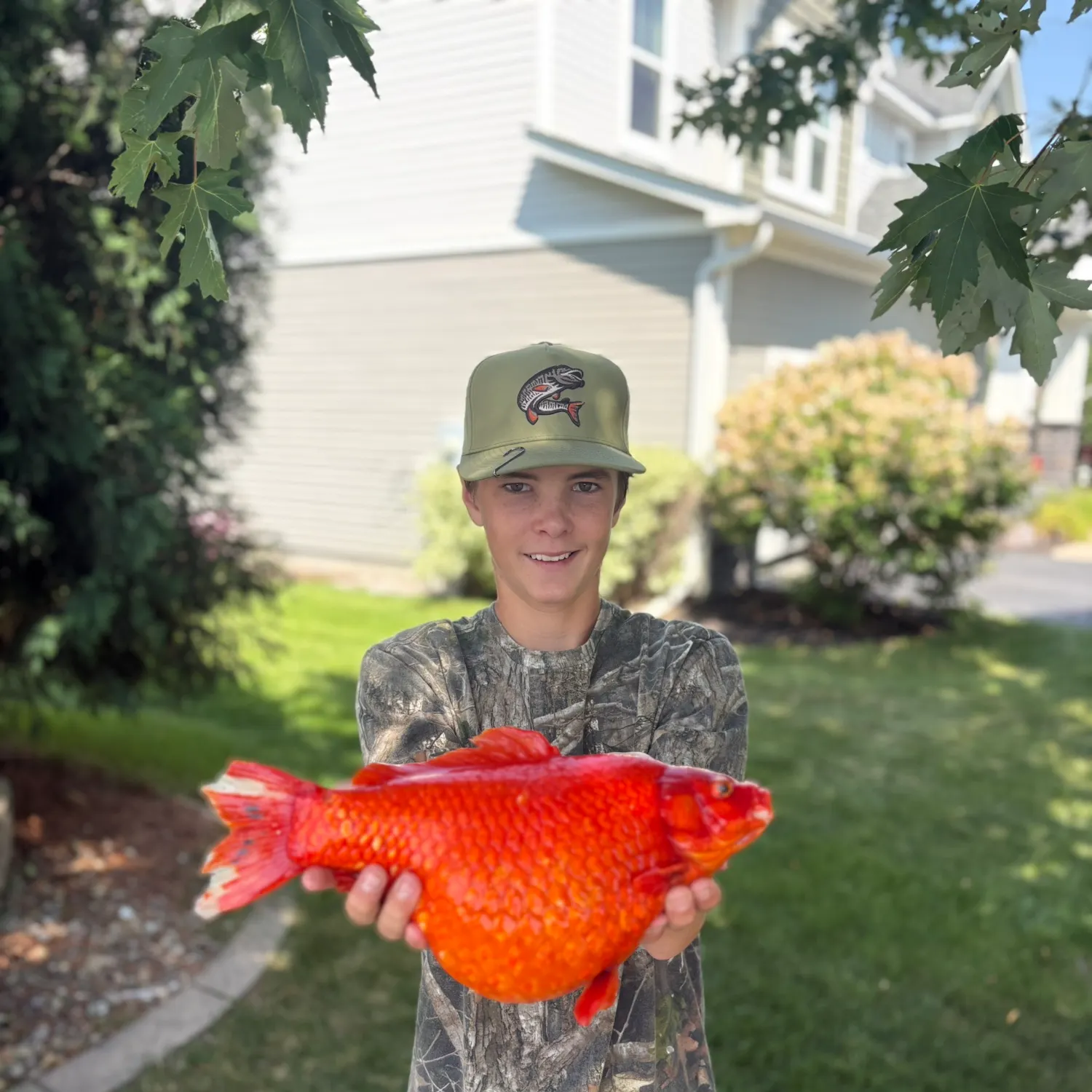 The most recent Goldfish catches on Fishbrain