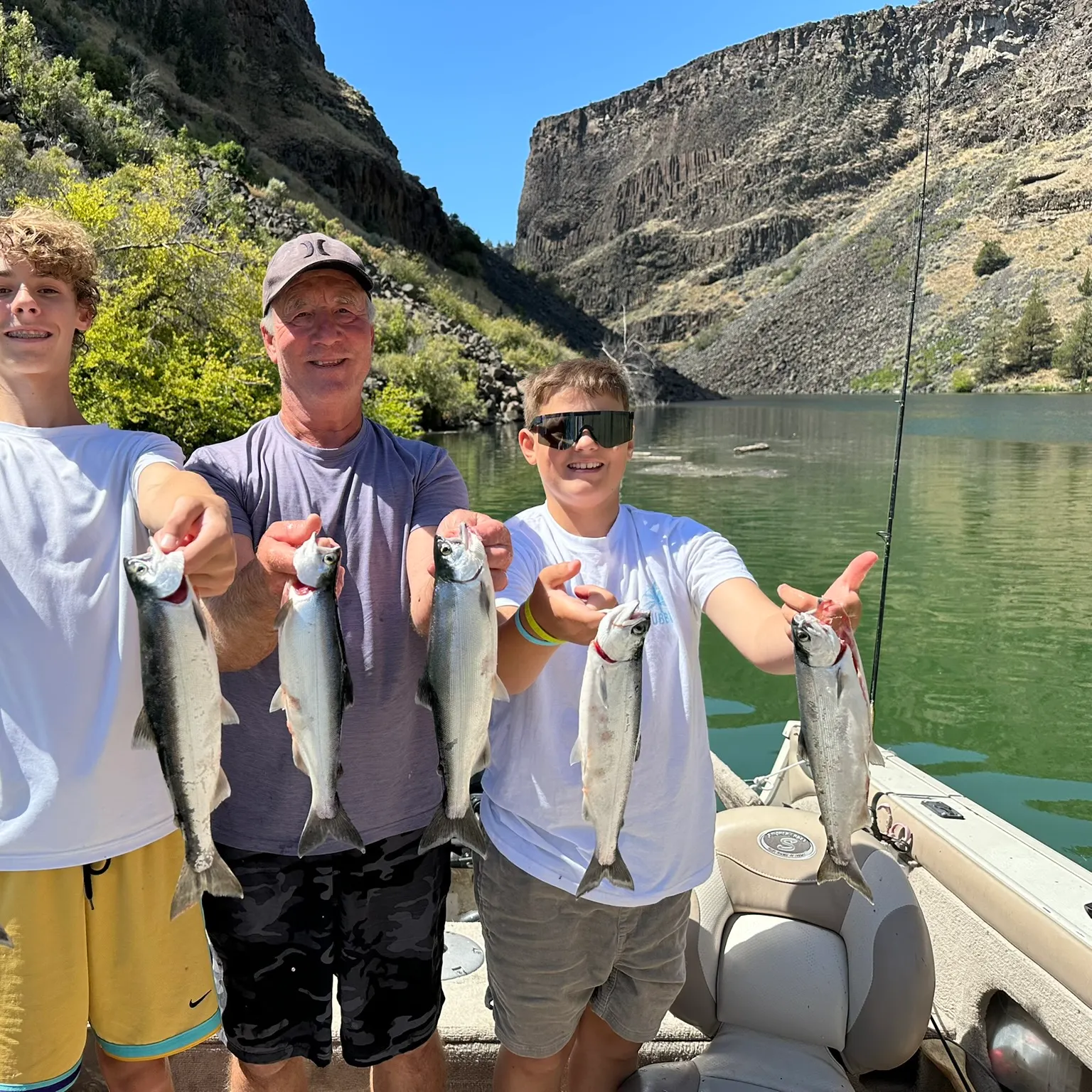 recently logged catches