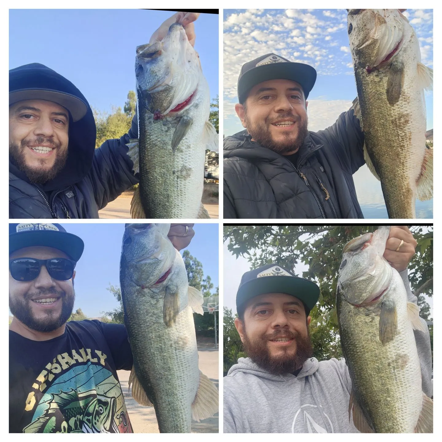 recently logged catches