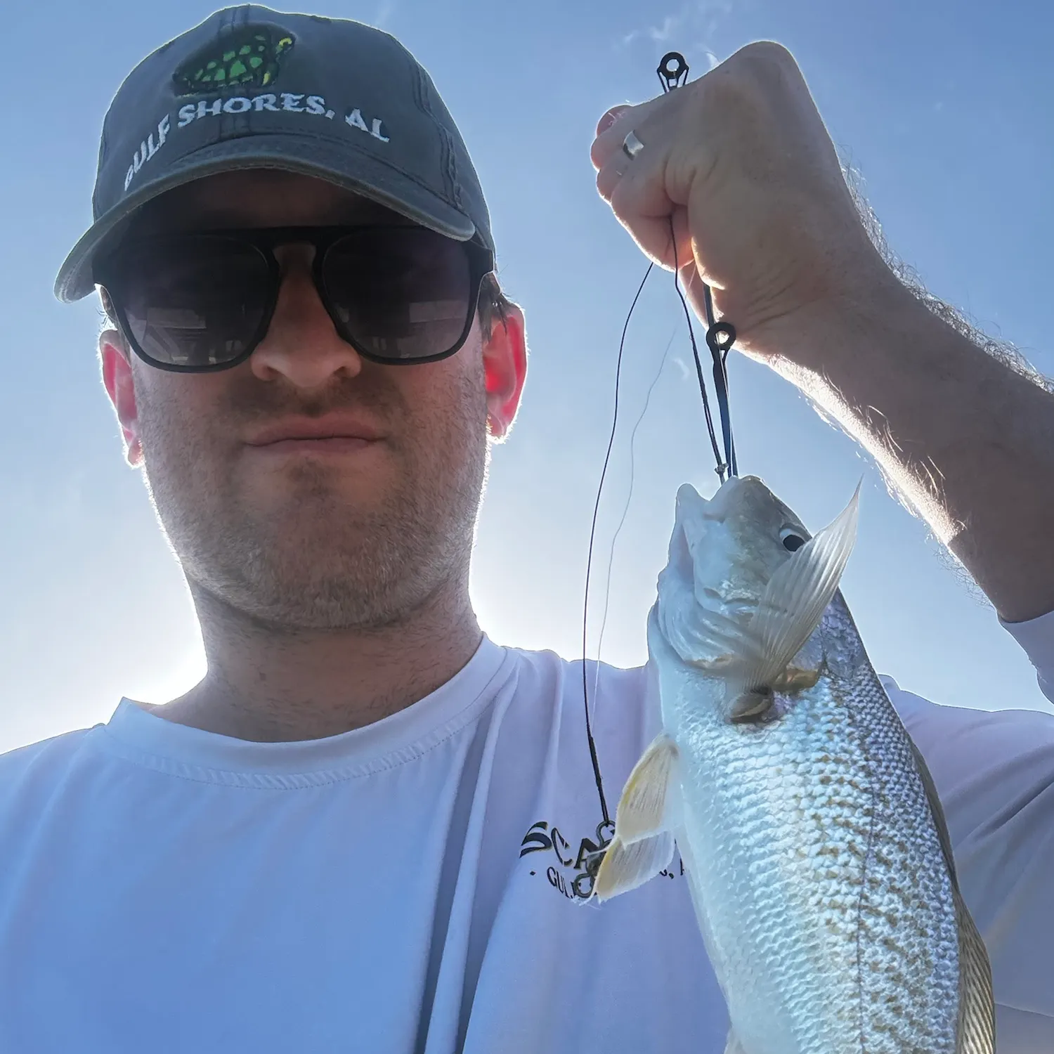 Atlantic croaker caught on Fishbrain