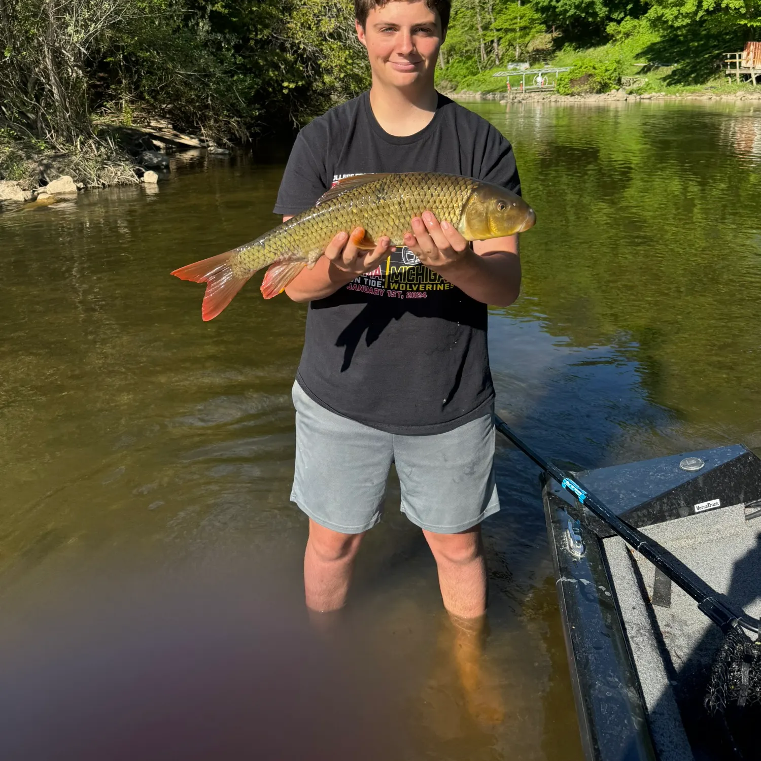 The most recent Greater redhorse catches on Fishbrain