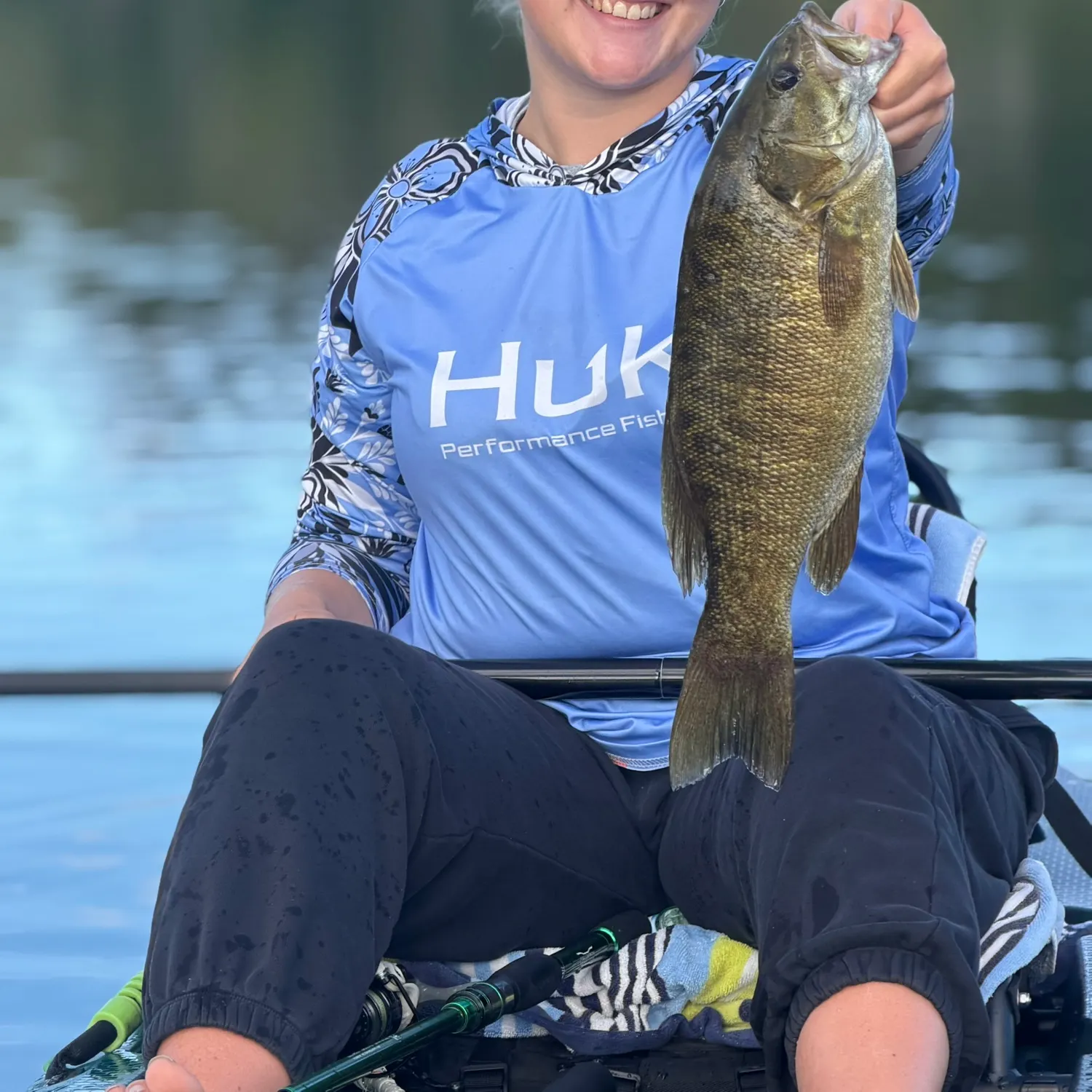 Smallmouth bass caught on Fishbrain