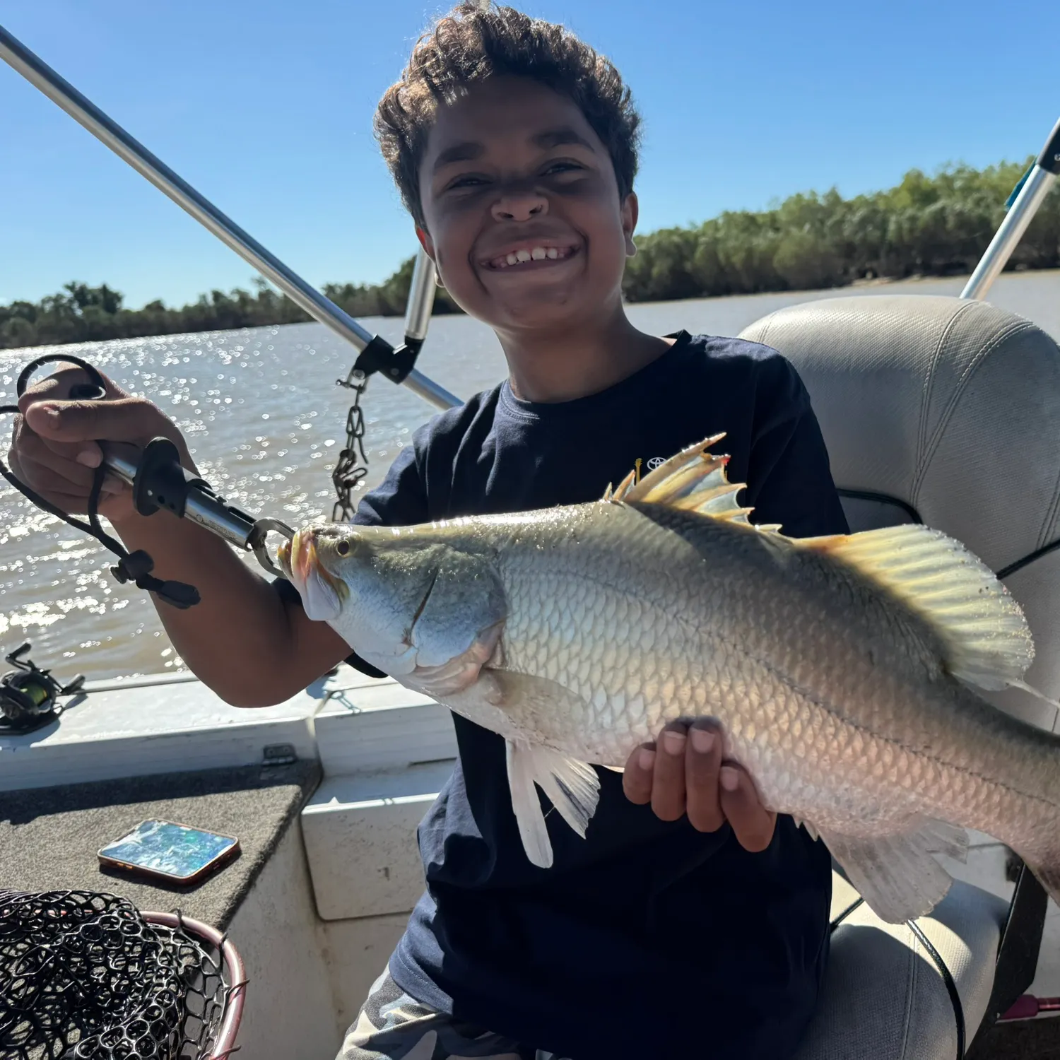 The most recent Barramundi catches on Fishbrain