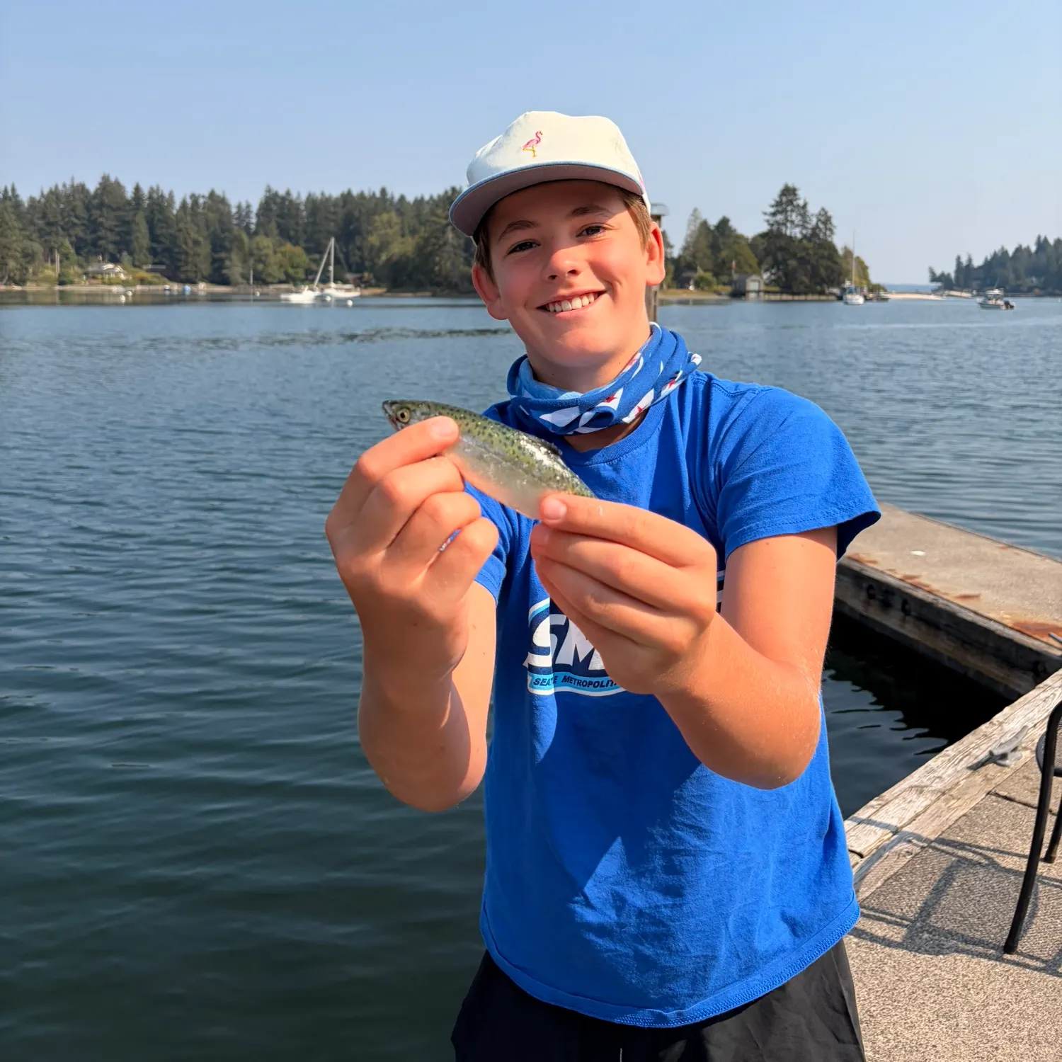 Coho salmon caught on Fishbrain