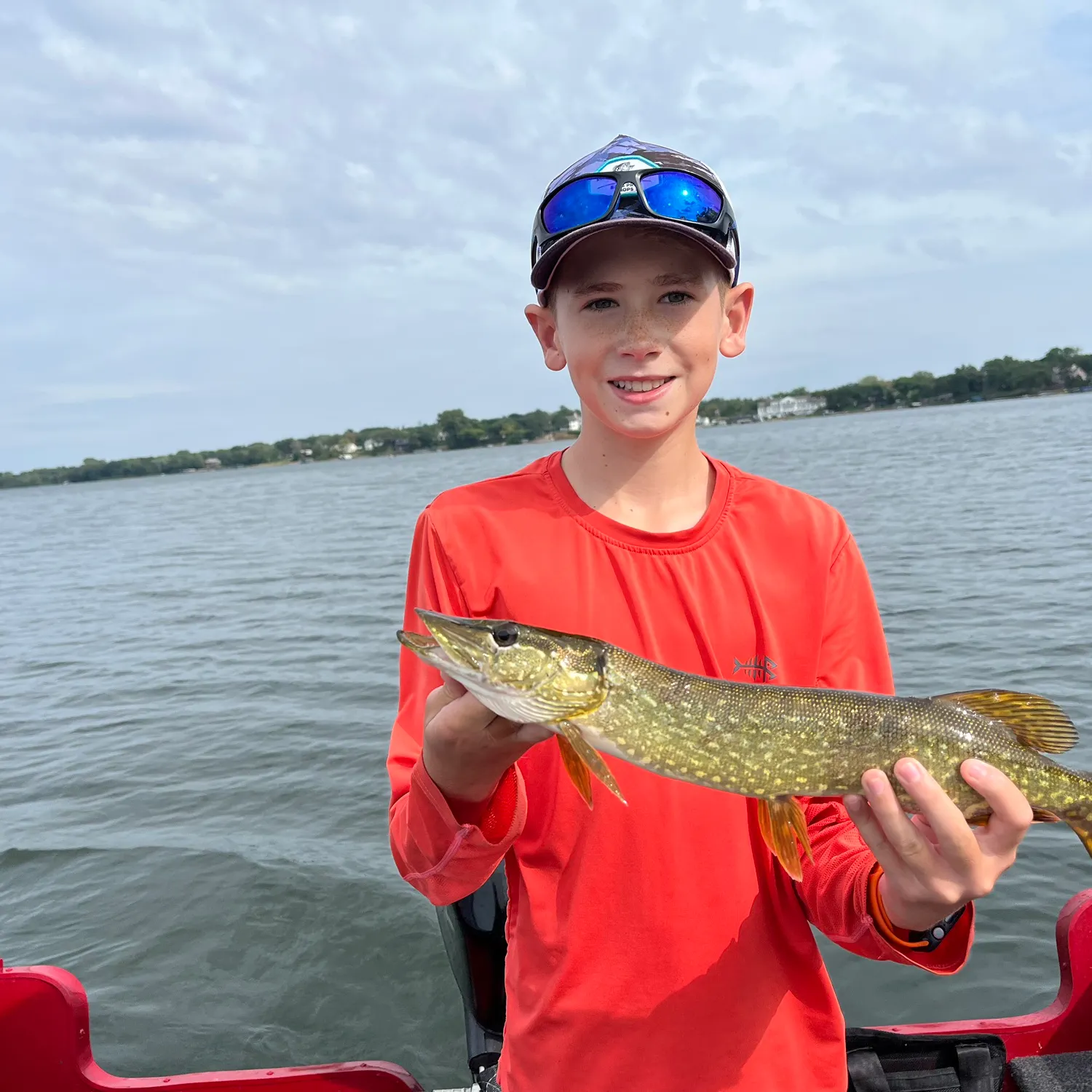 Northern pike caught on Fishbrain