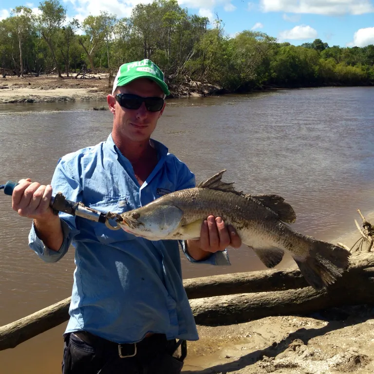 Barramundi caught on Fishbrain