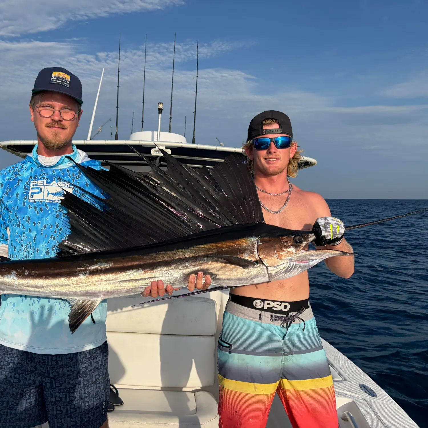 The most recent Atlantic sailfish catches on Fishbrain
