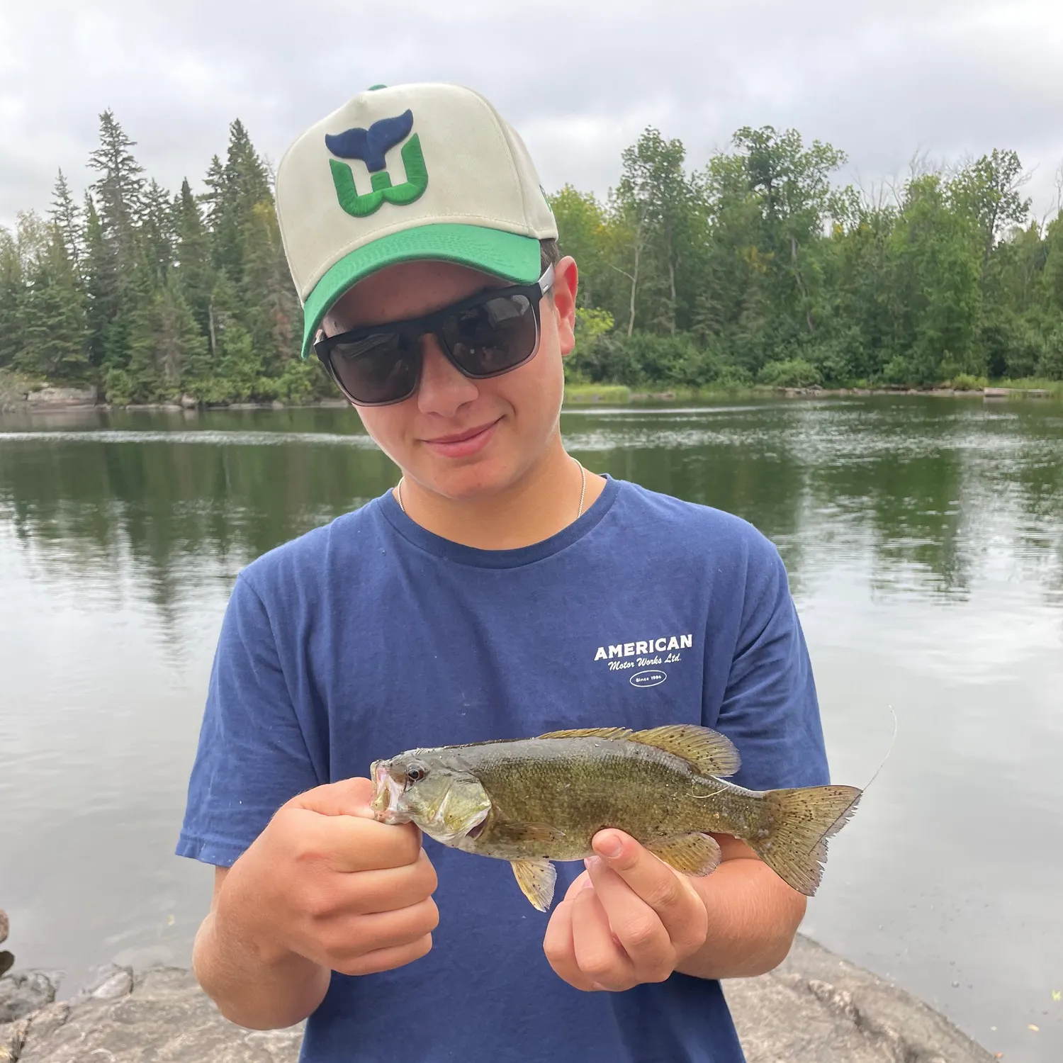 Smallmouth bass caught on Fishbrain
