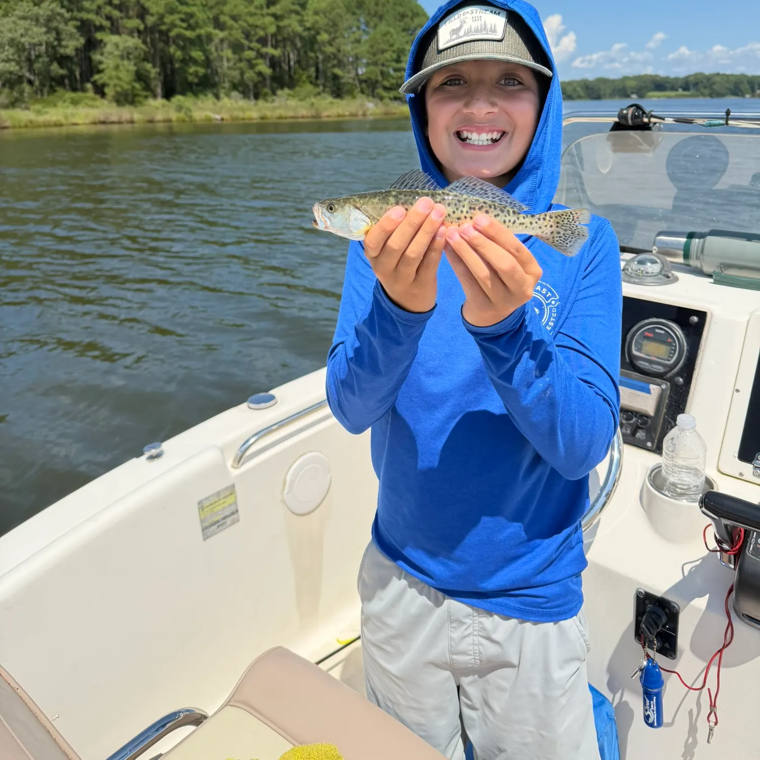 Spotted seatrout caught on Fishbrain