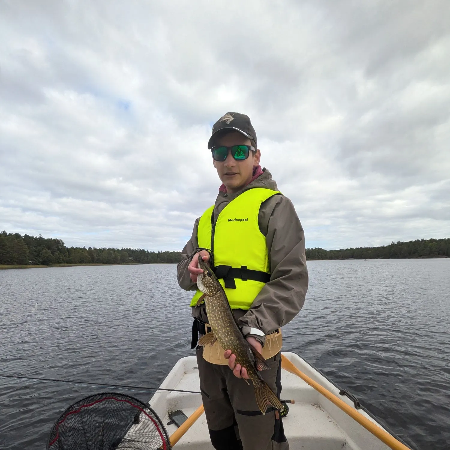 Northern pike caught on Fishbrain