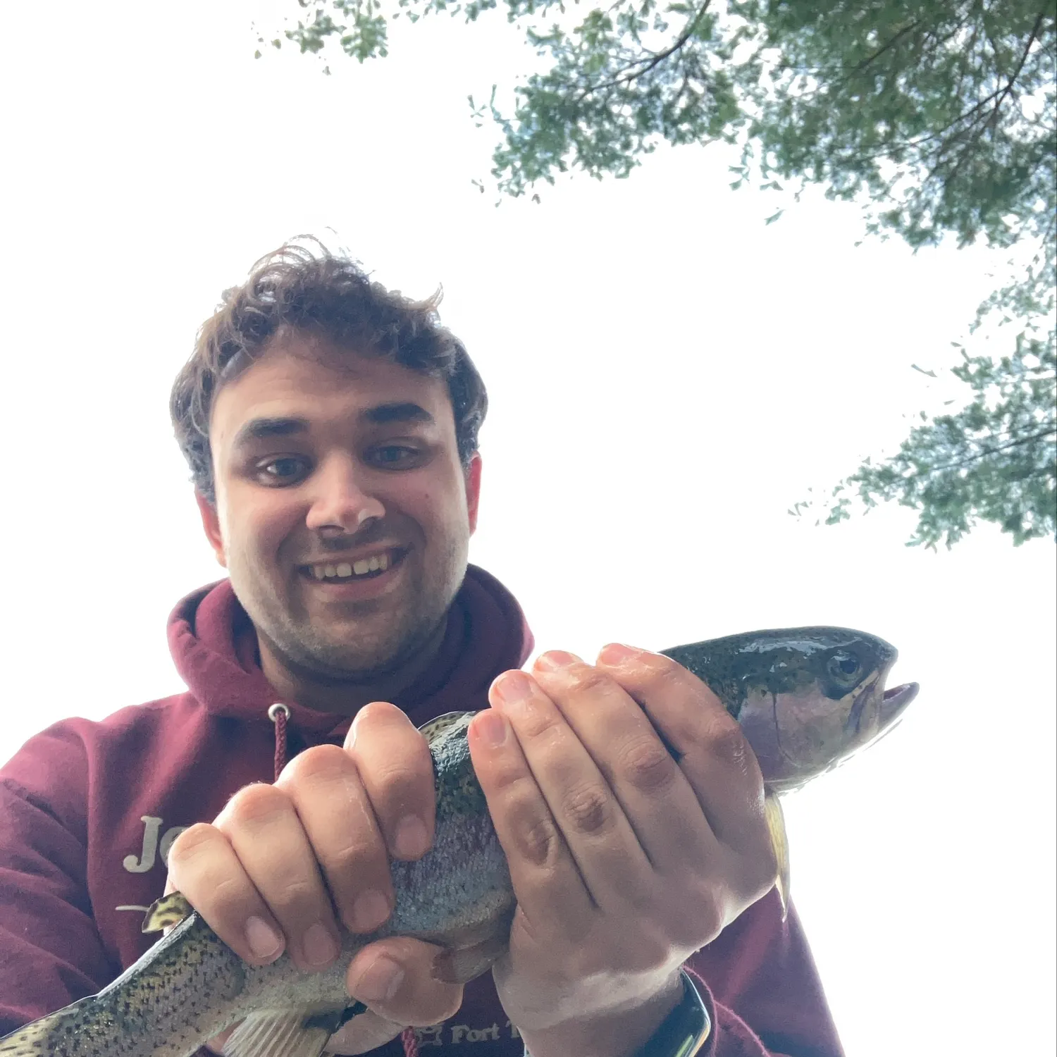 Rainbow trout caught on Fishbrain