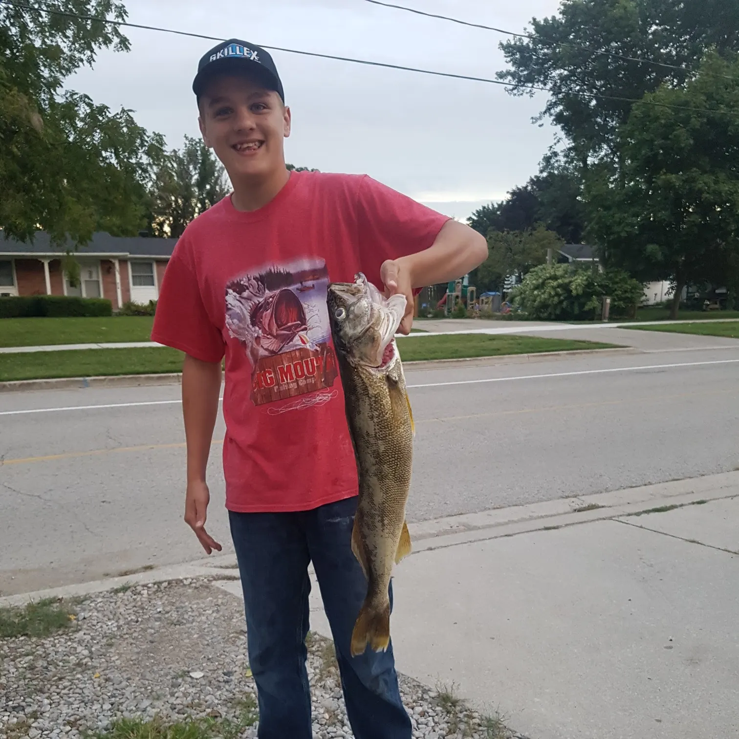 recently logged catches