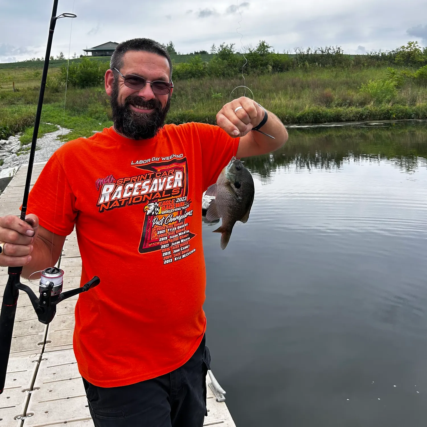 recently logged catches