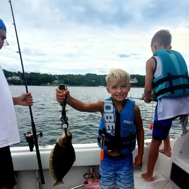 Summer flounder caught on Fishbrain