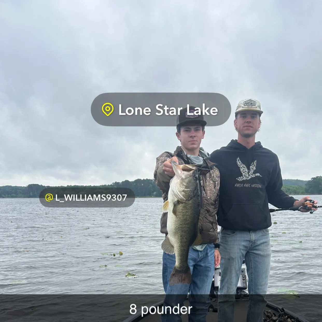 recently logged catches